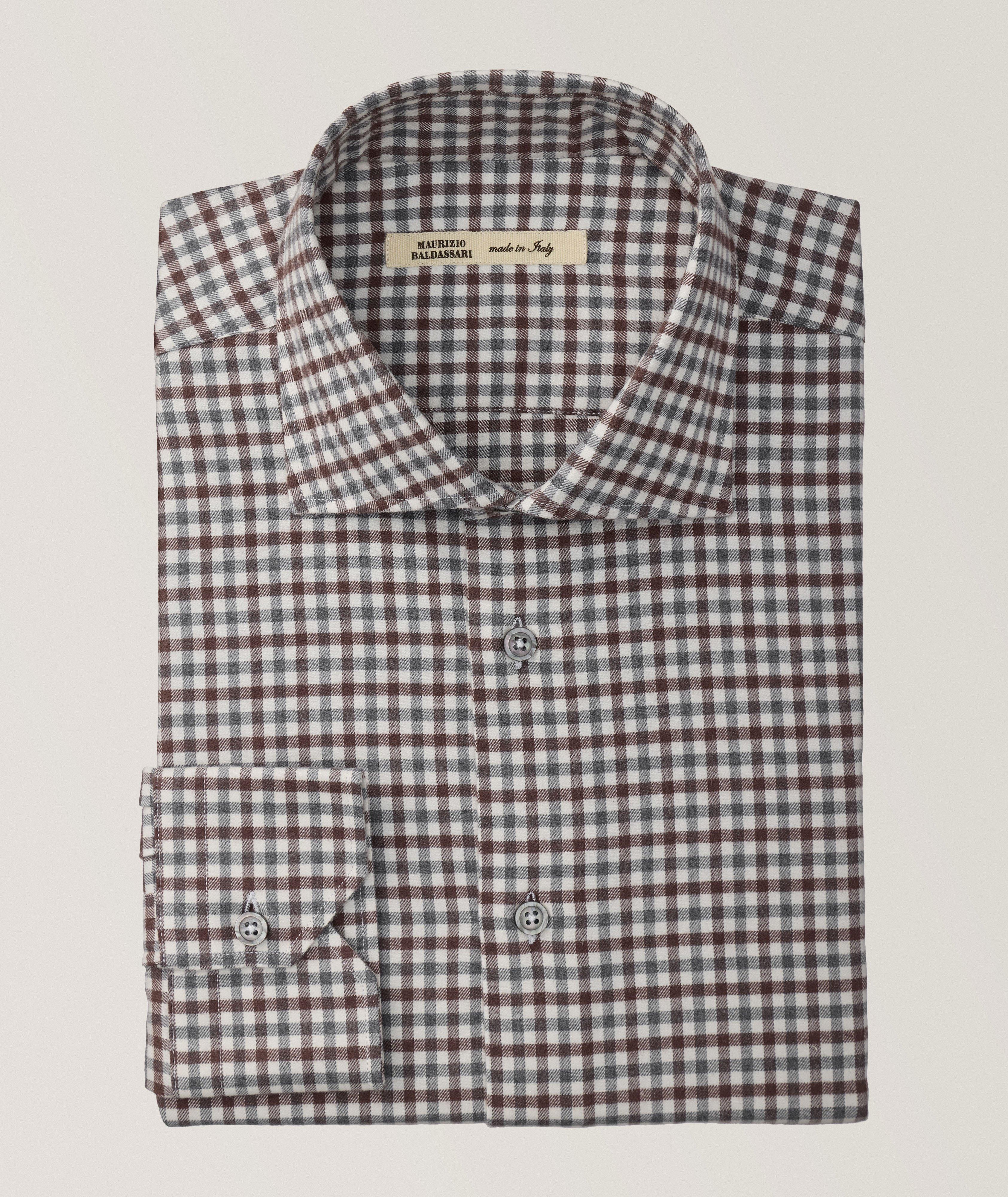 Brera Checkered Cotton Sport Shirt image 0