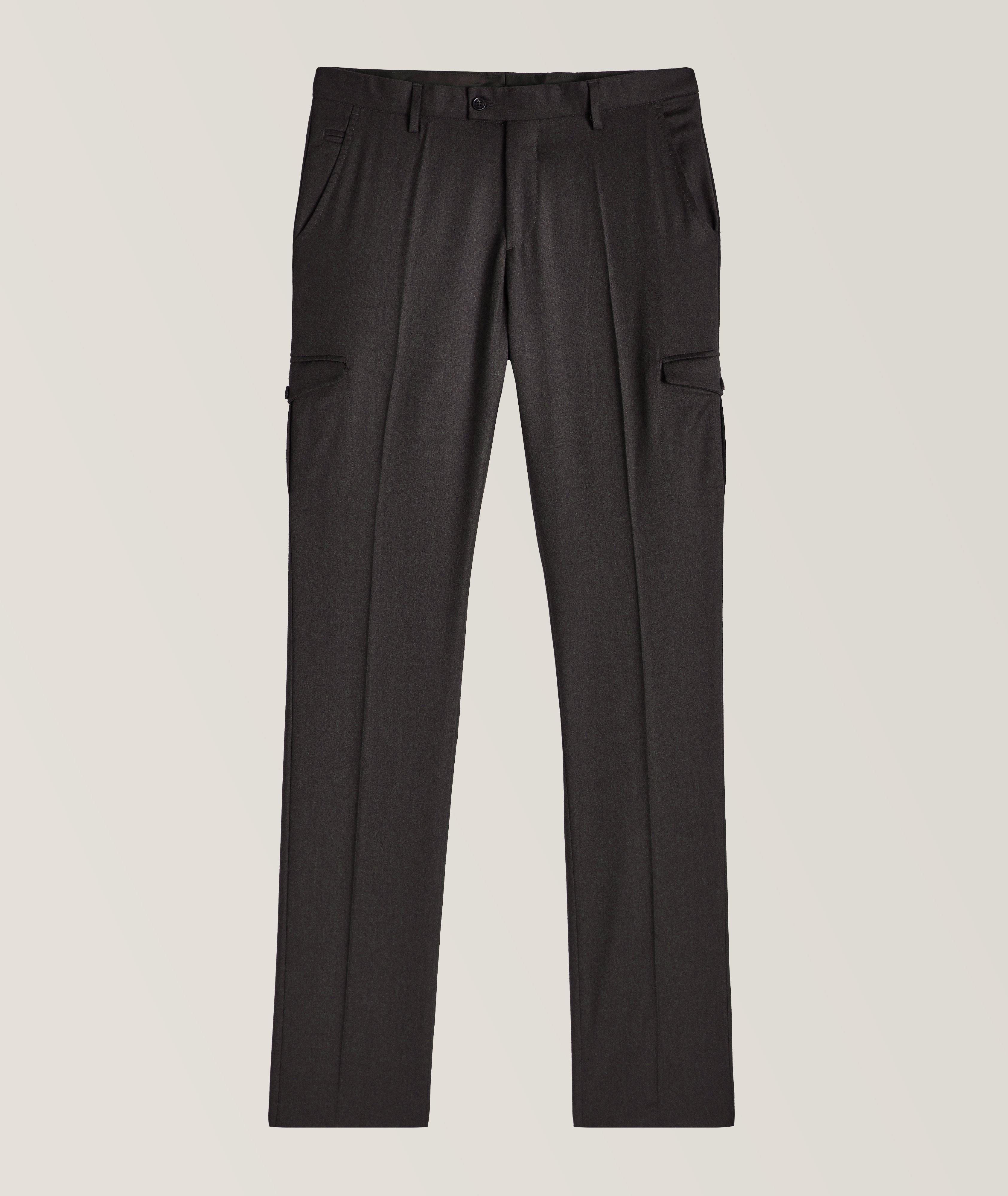 Maurizio Baldassari Virgin Wool Cargo Pants Pants Harry Rosen