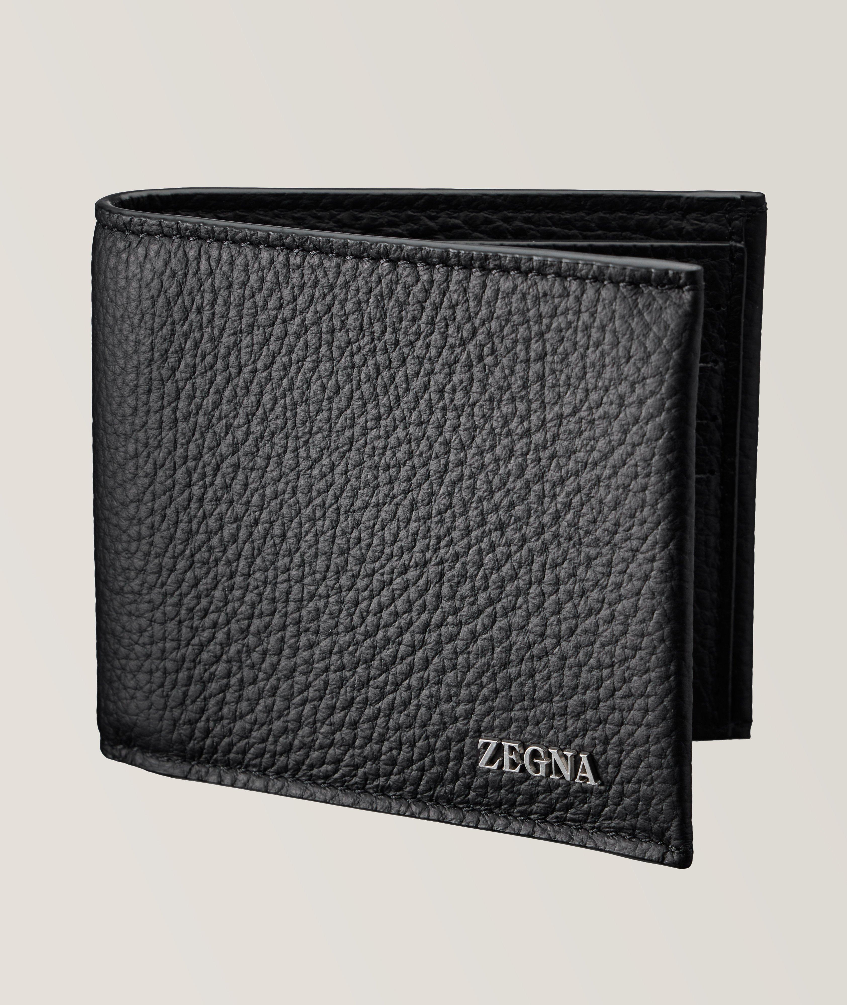 Grain Leather Bifold Wallet image 0