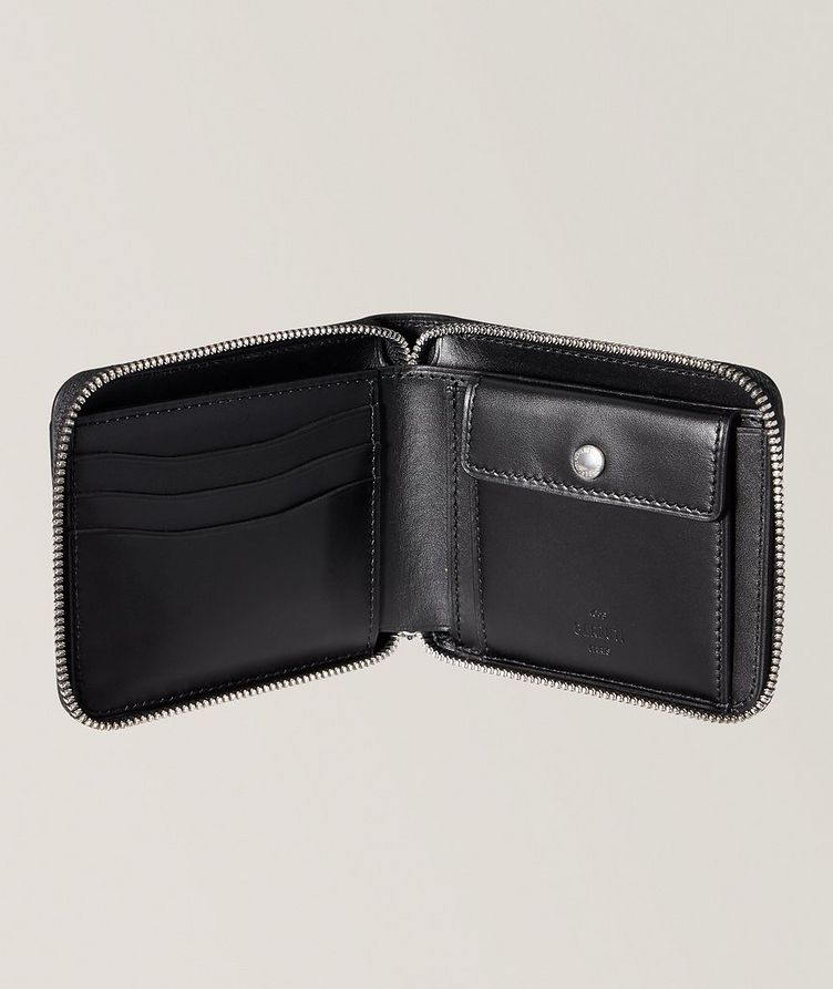 Scritto Leather Bifold Zip Wallet image 2