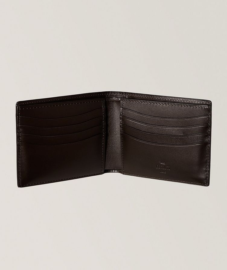 Makore Slim Scritto Leather Bifold Wallet image 2