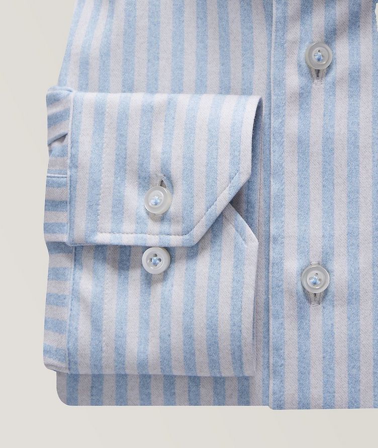 Slim-Fit Striped Modern 4-Flex Jersey Cotton Shirt image 2