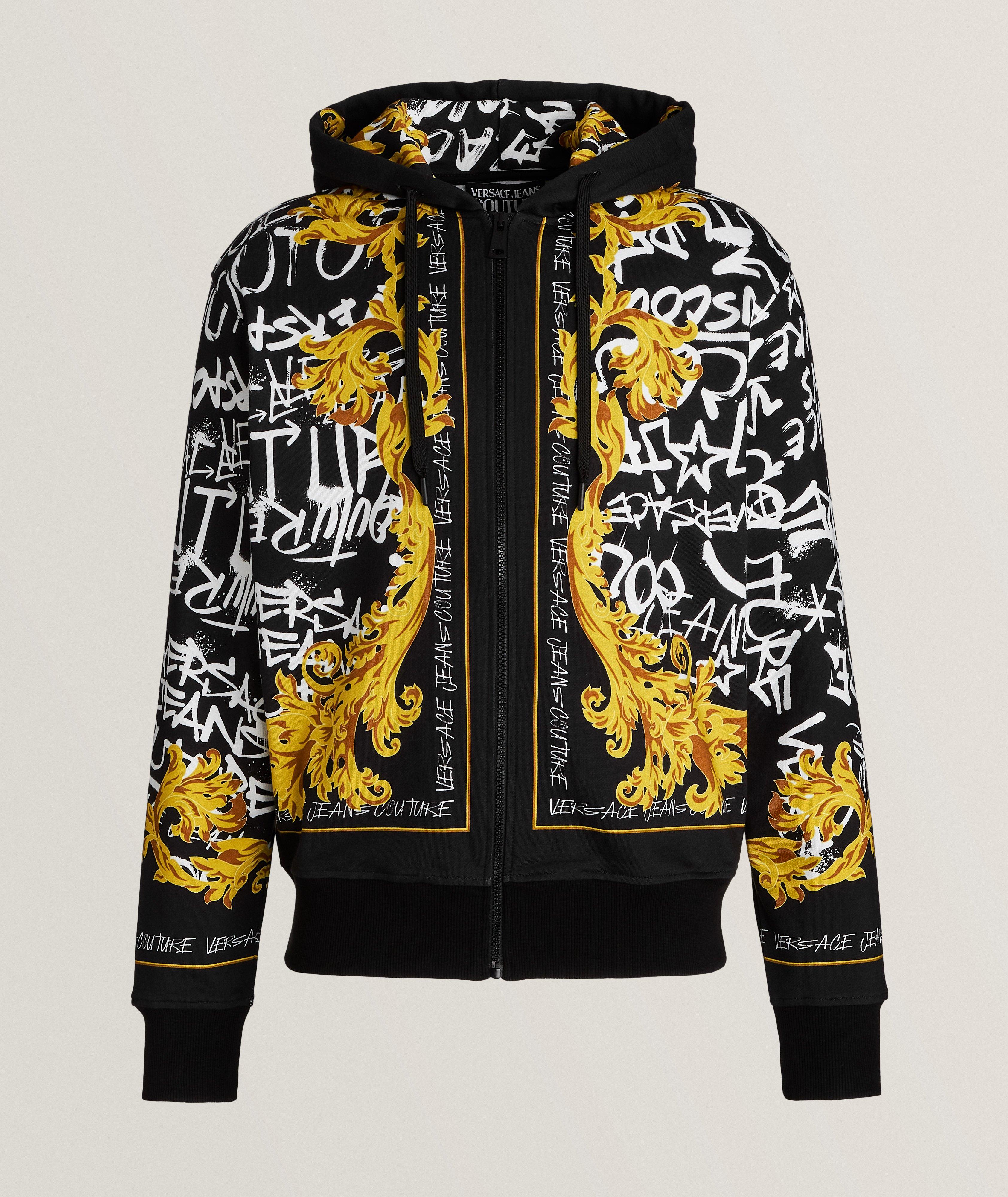 Pull versace best sale jaune et noir