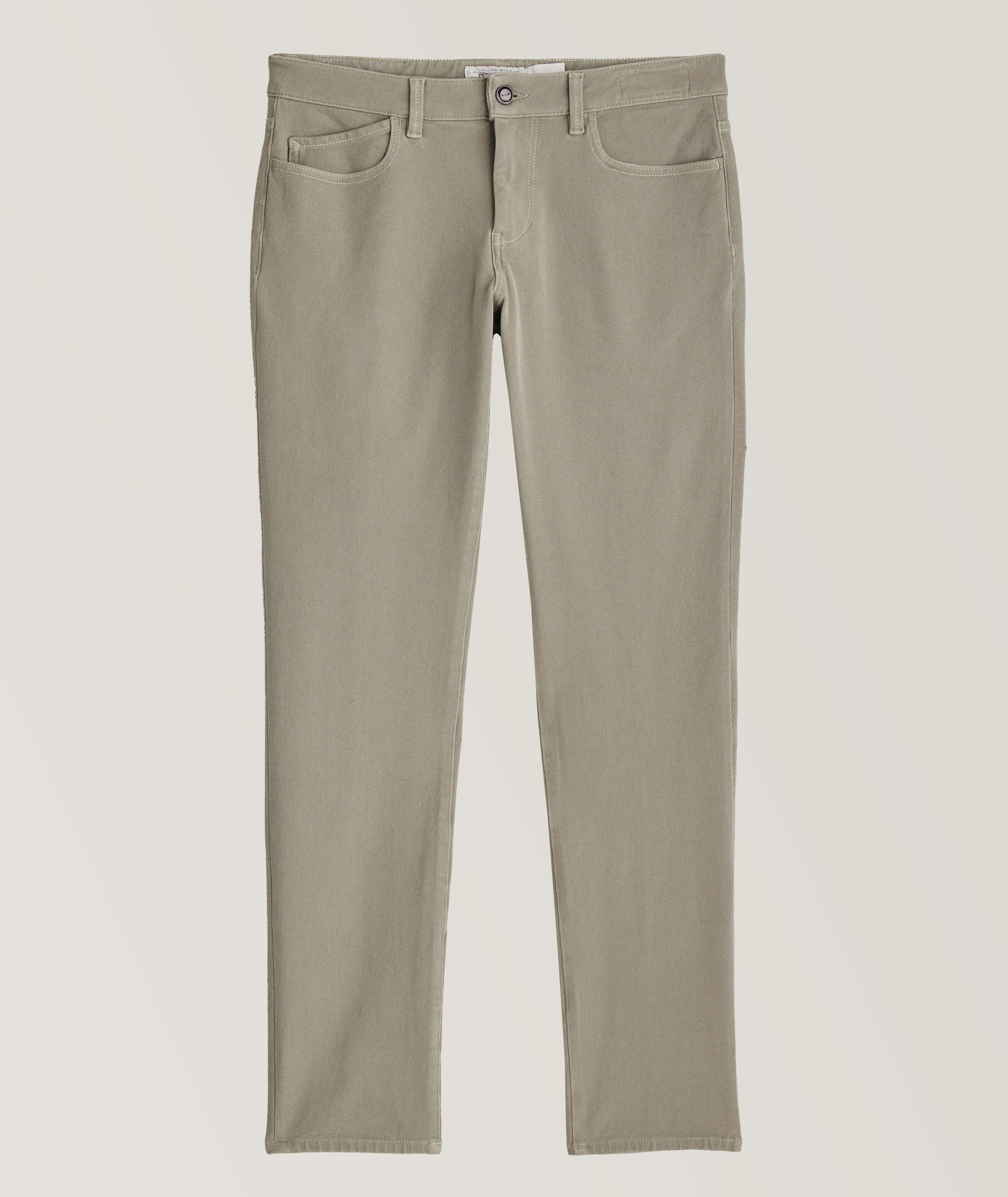 Rubens Sportswear Chic Stretch-Cotton Blend Pants image 0