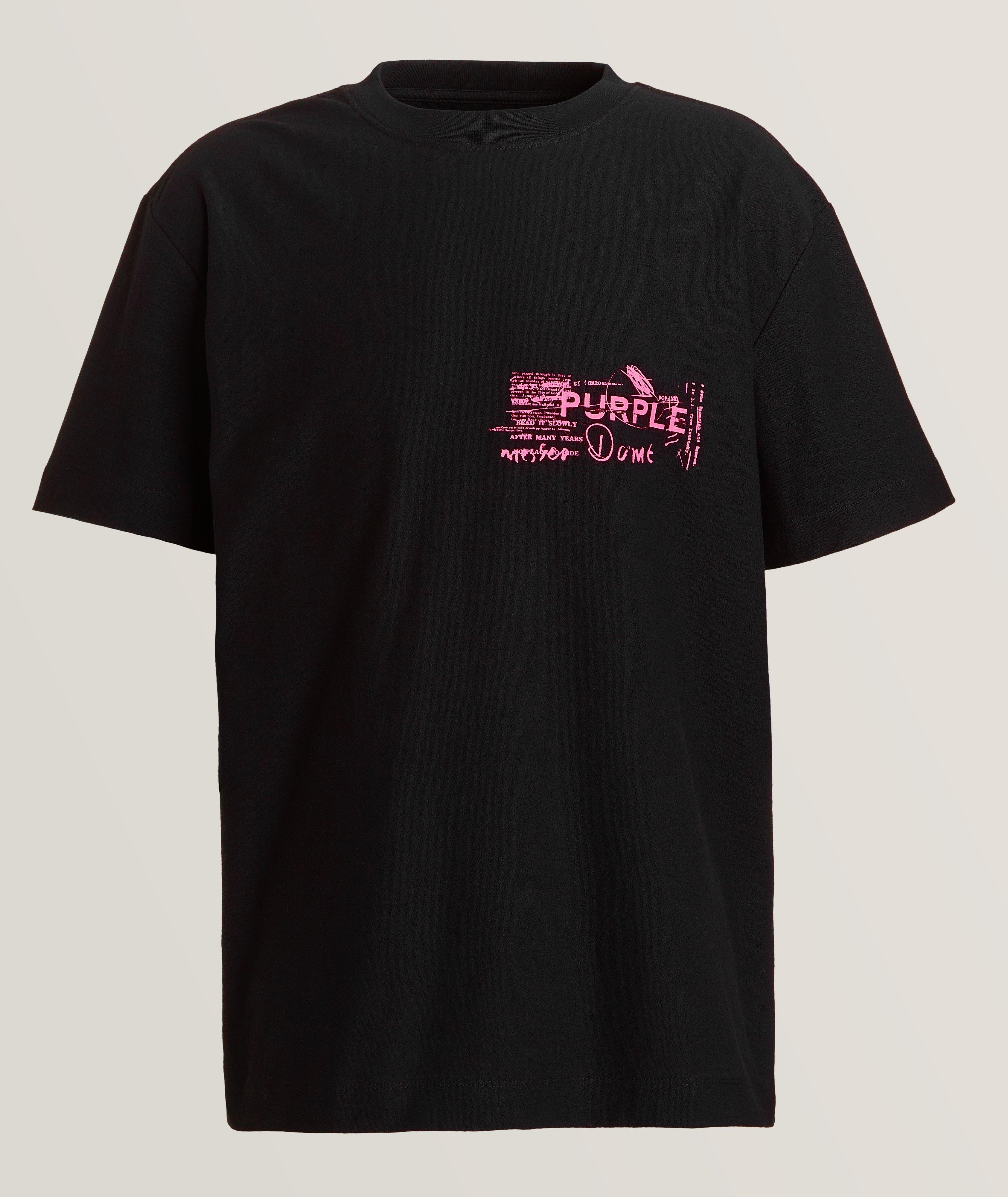 T-shirt en coton avec logo à encolure ronde image 0
