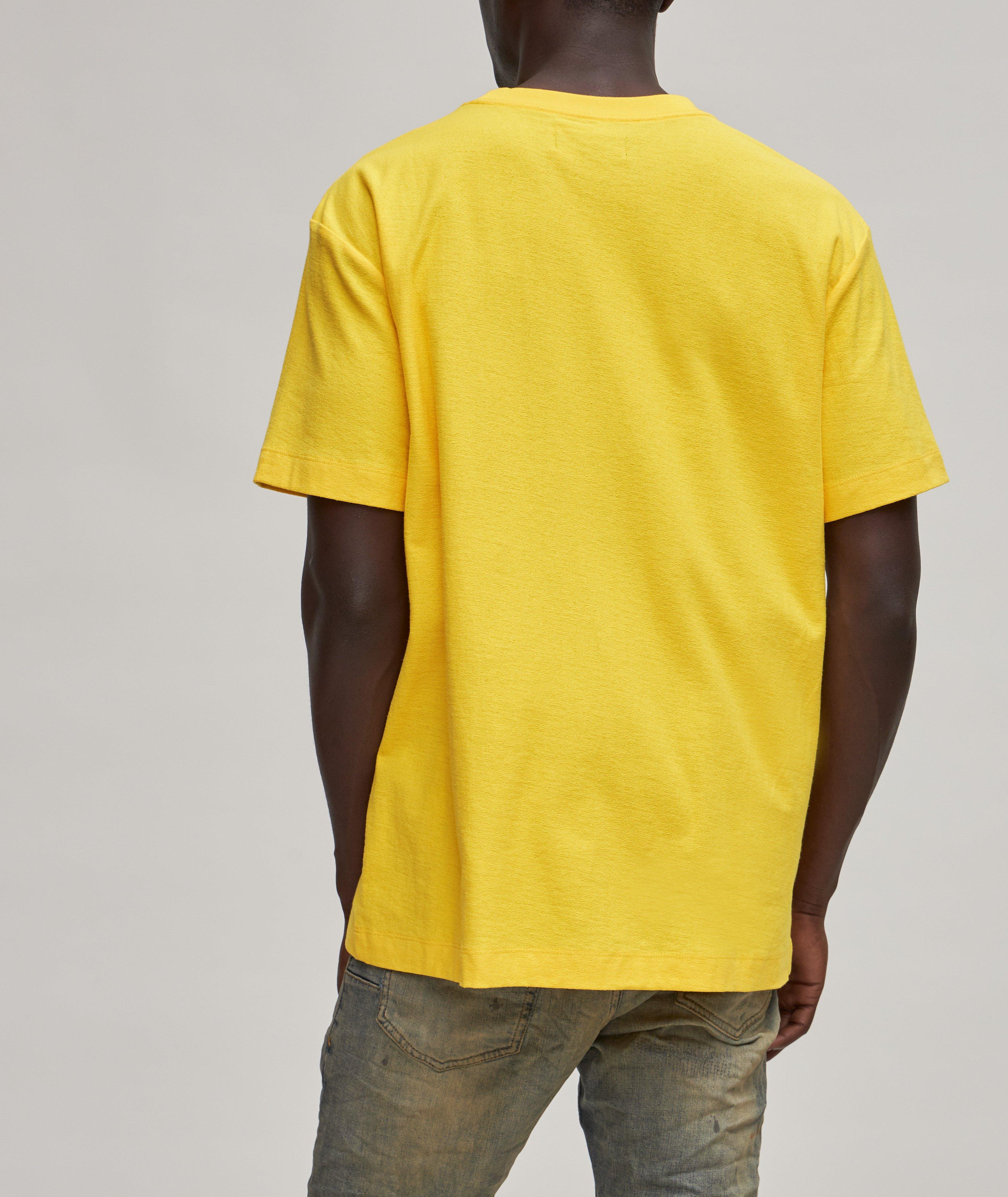 Tropical Tree Design Cotton Crewneck T-Shirt  image 2