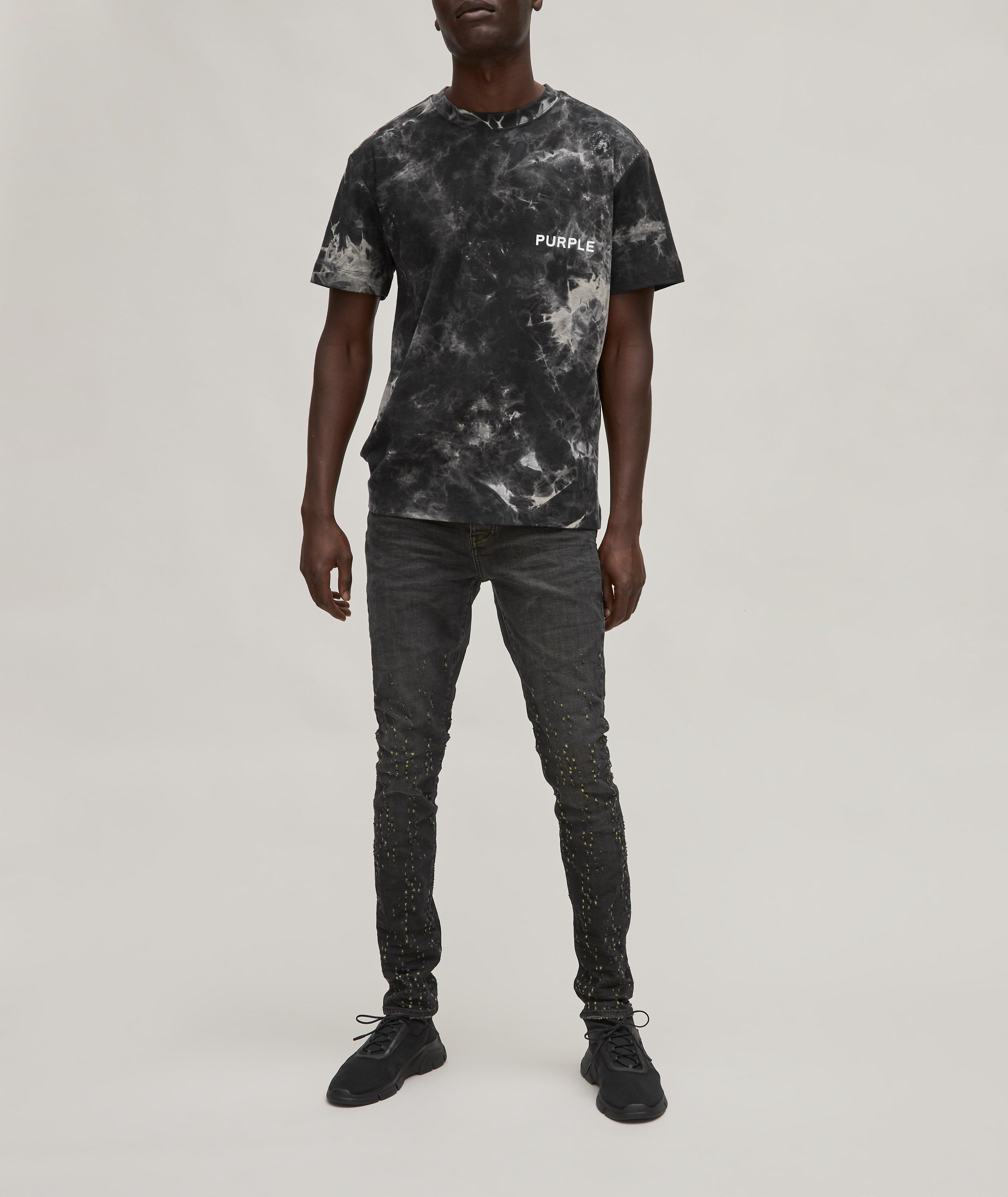 Tie-Dye Cotton Crewneck T-Shirt image 3