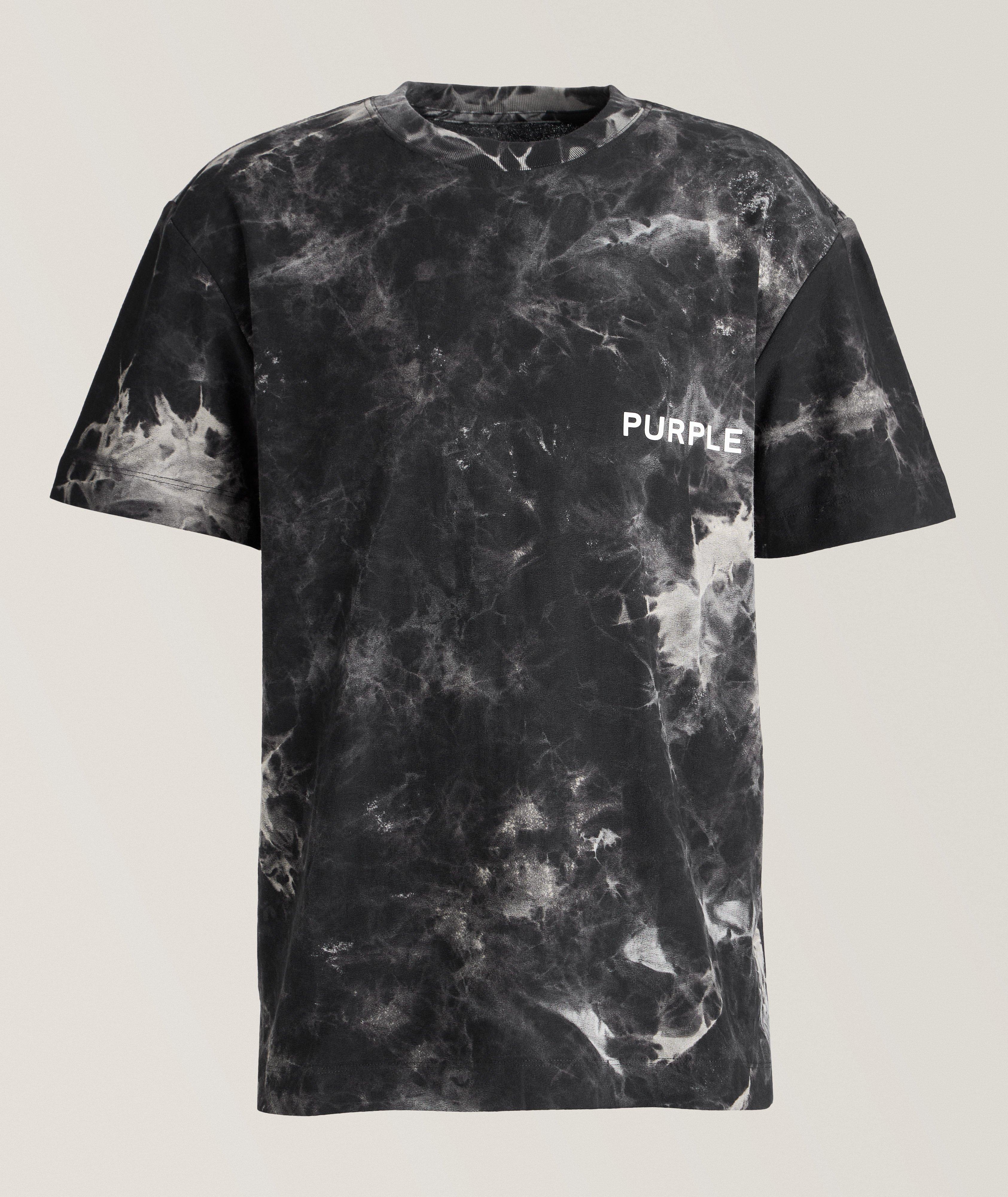 Tie-Dye Cotton Crewneck T-Shirt image 0