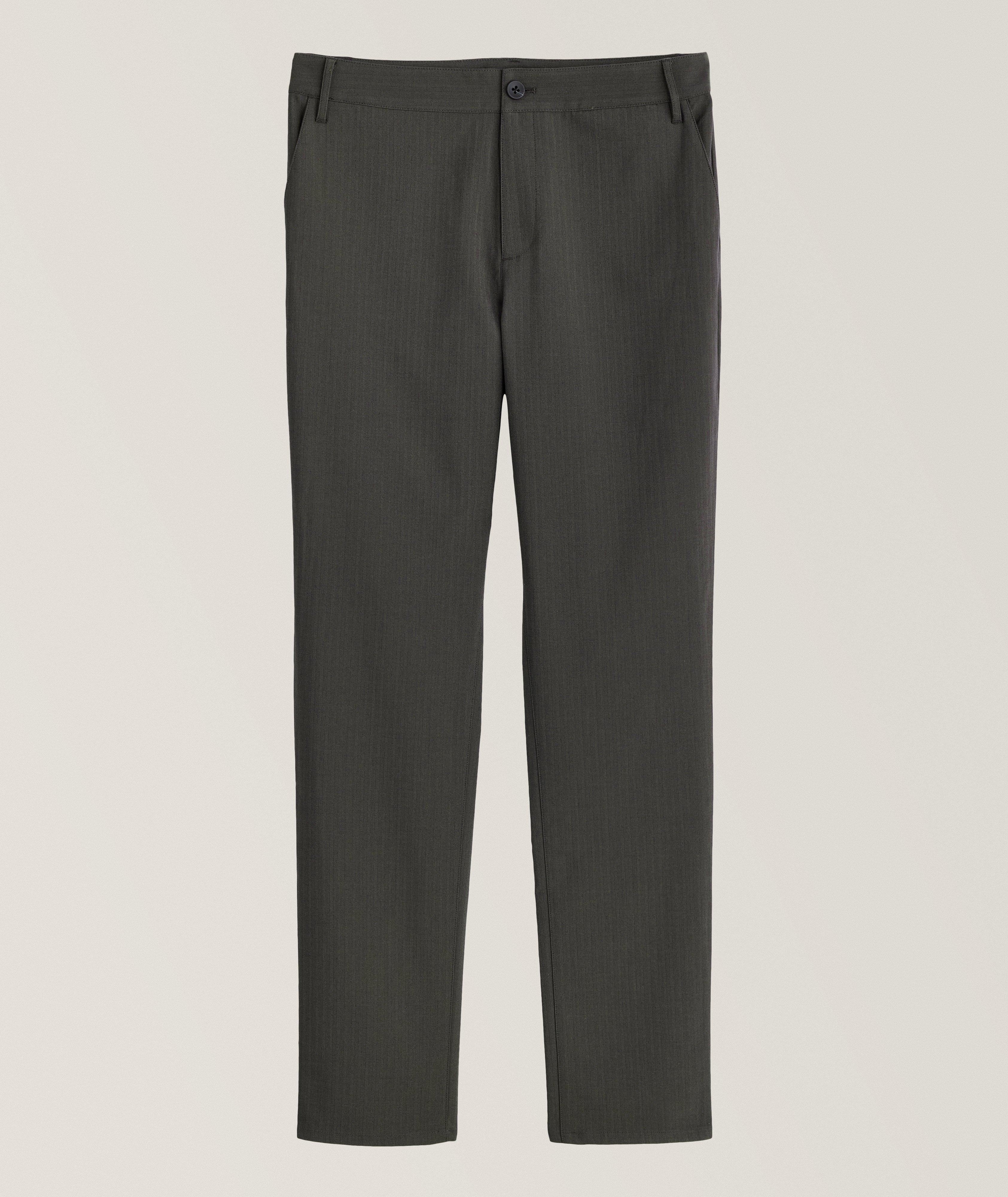 Mens PAIGE grey Stafford Chinos