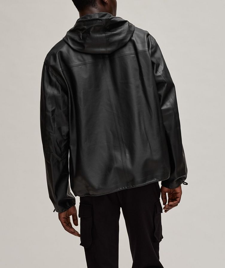 Davide Hooded Leather Jacket image 2