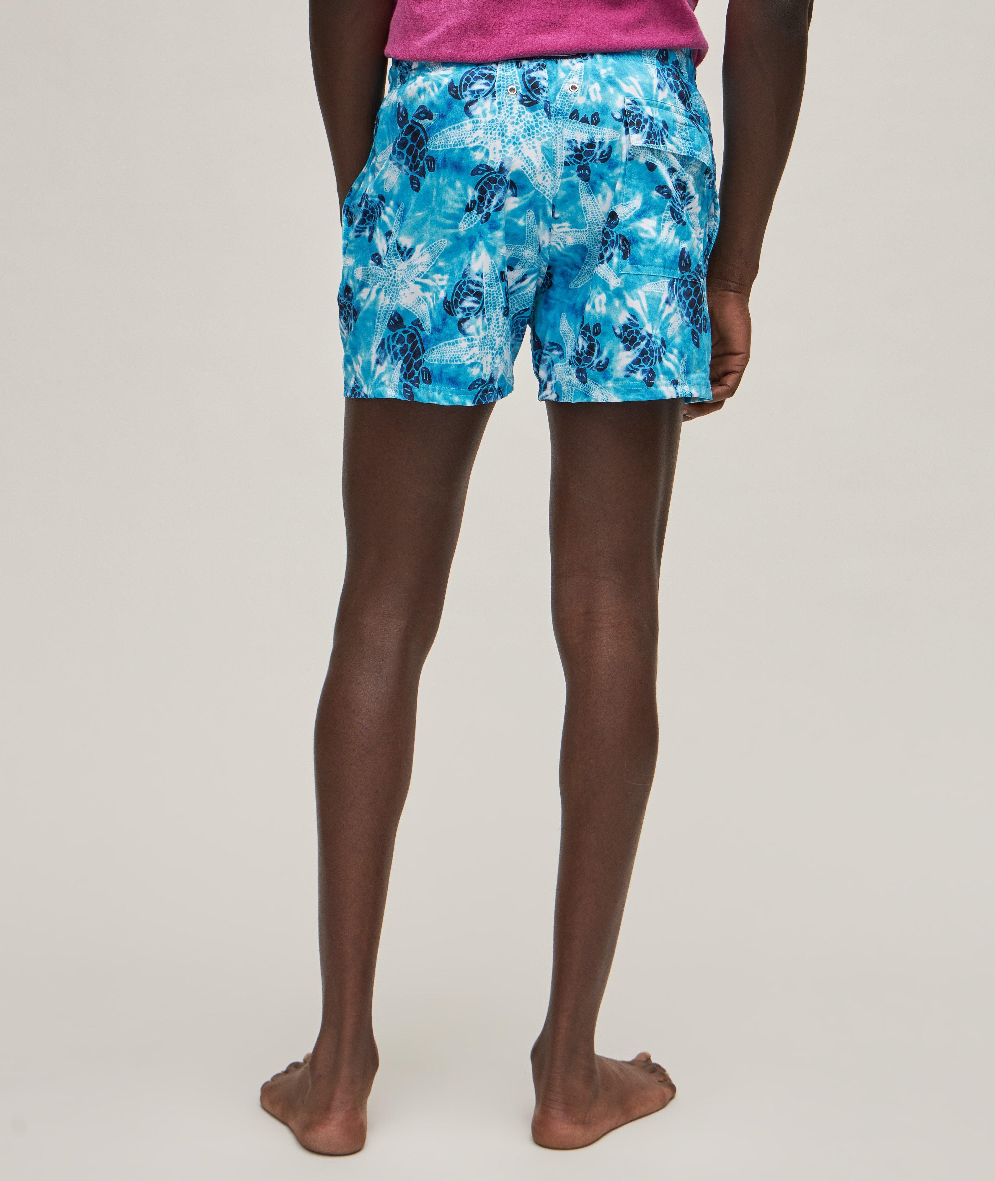 Tye-Dye Turtle Swim Trunks image 2