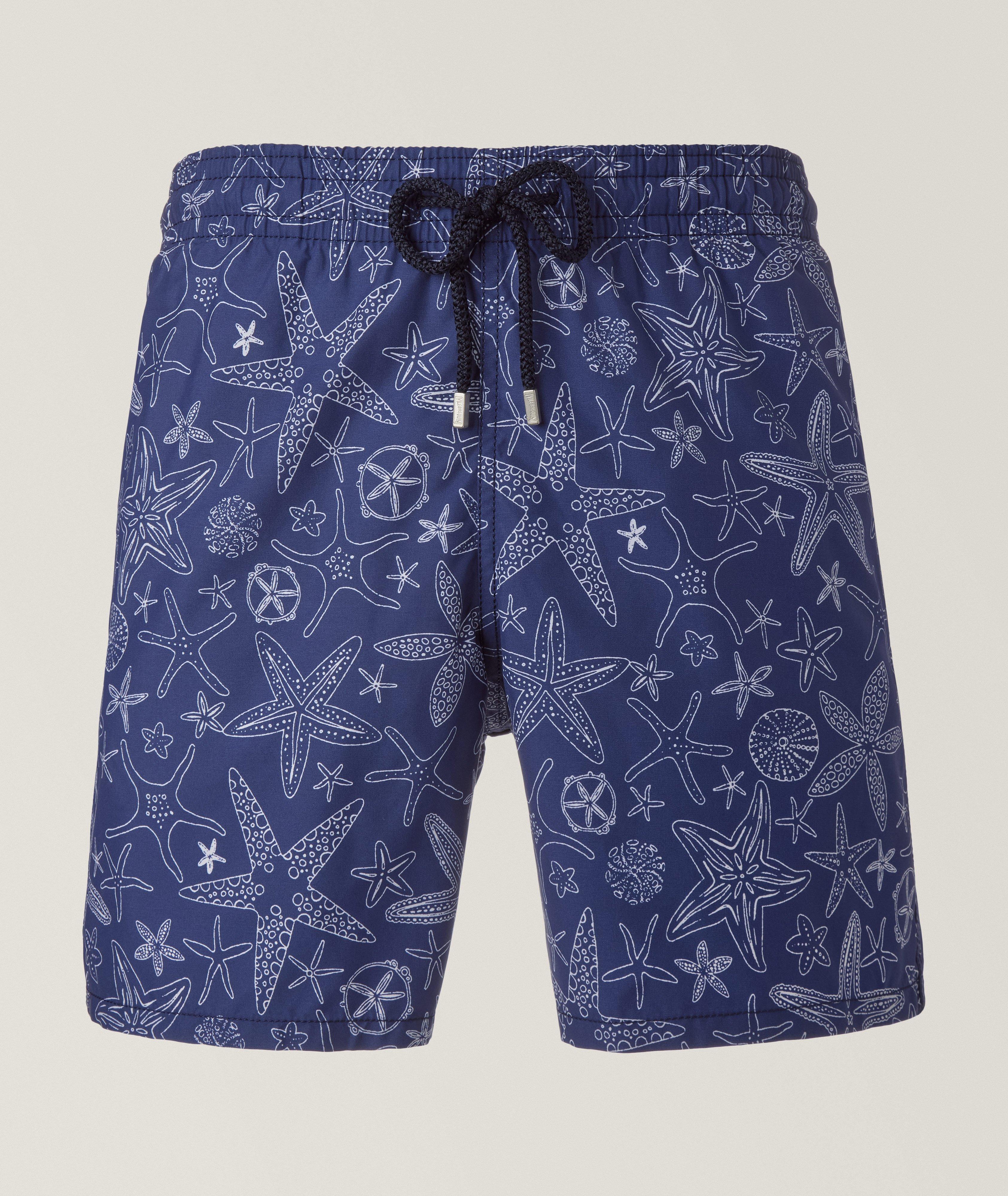 Short de bain à motif d’étoiles de mer image 0