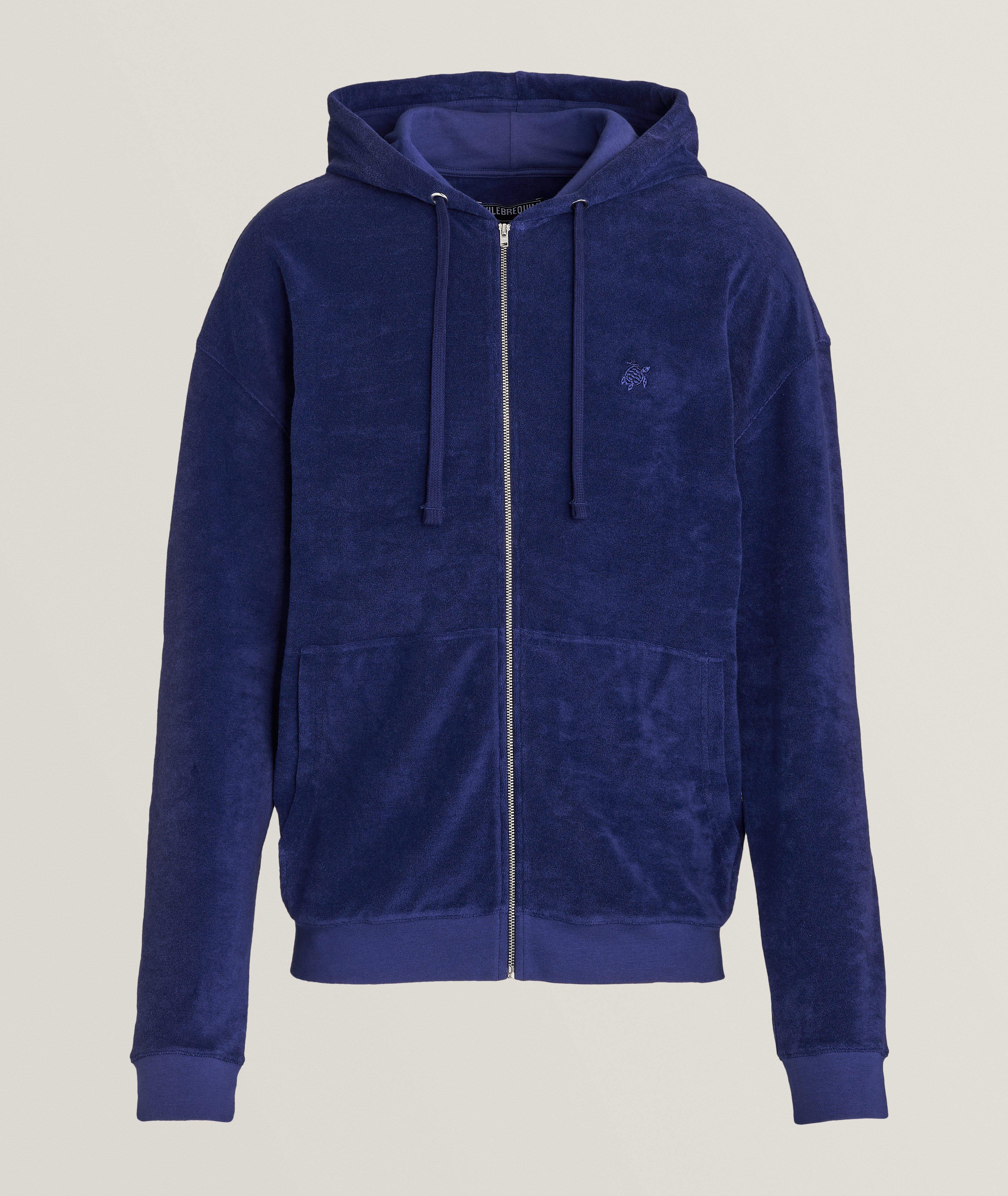 Vilebrequin Jibe Terry Full-Zip Hooded Sweater