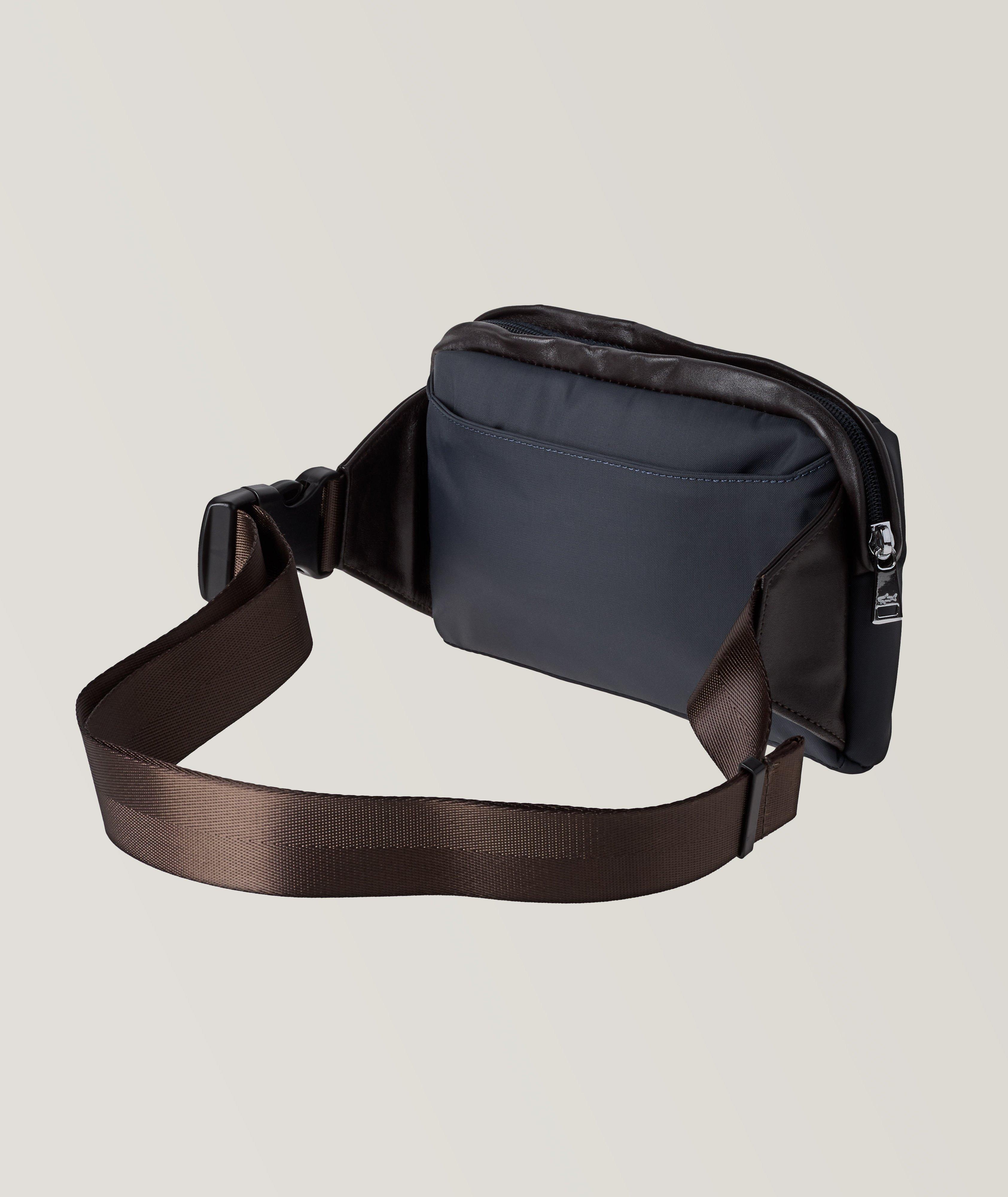 Psycho Bunny Leather Belt Bag Fanny Pack