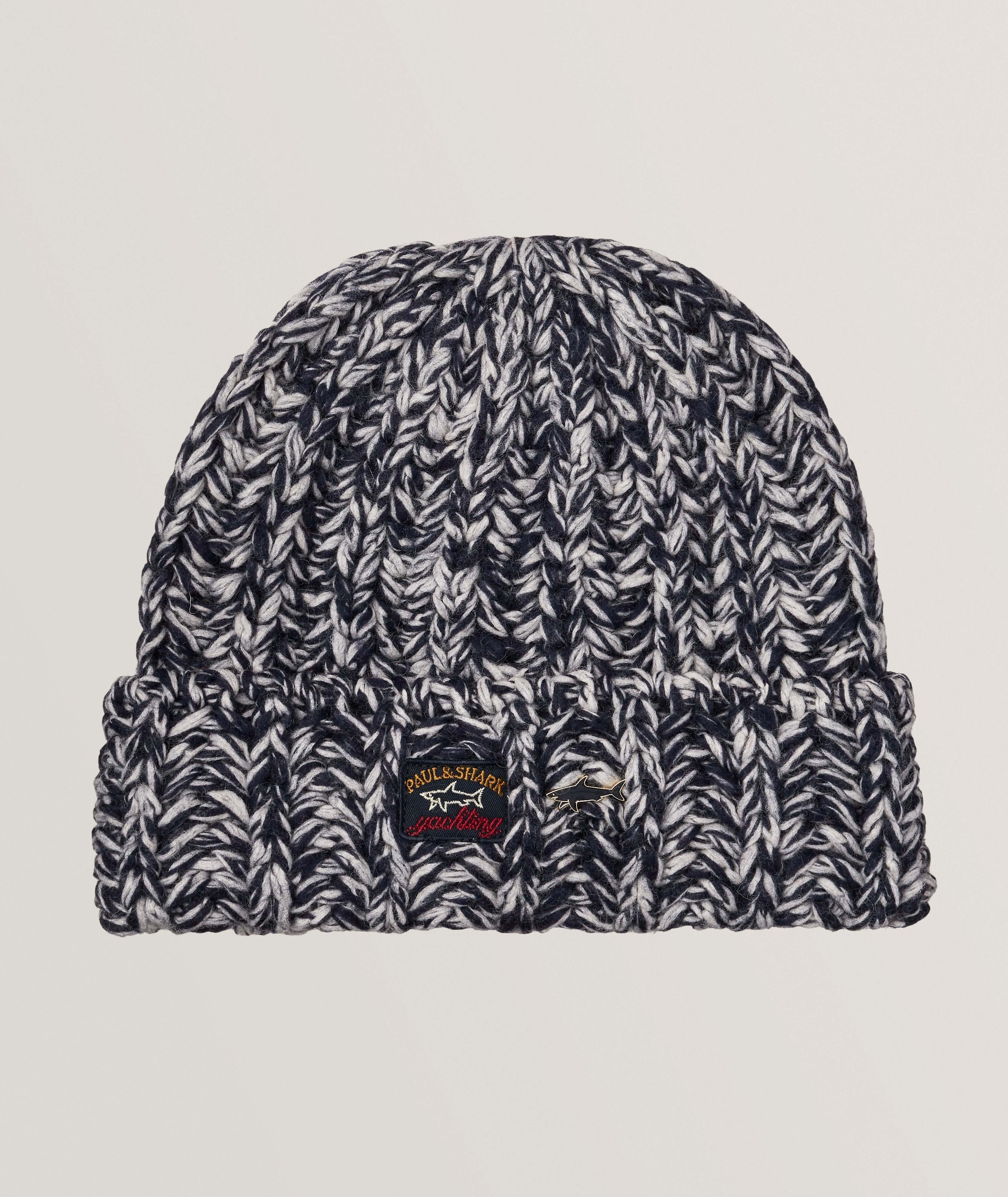 The Fisherman Collection Marbled Wool-Blend Beanie image 0