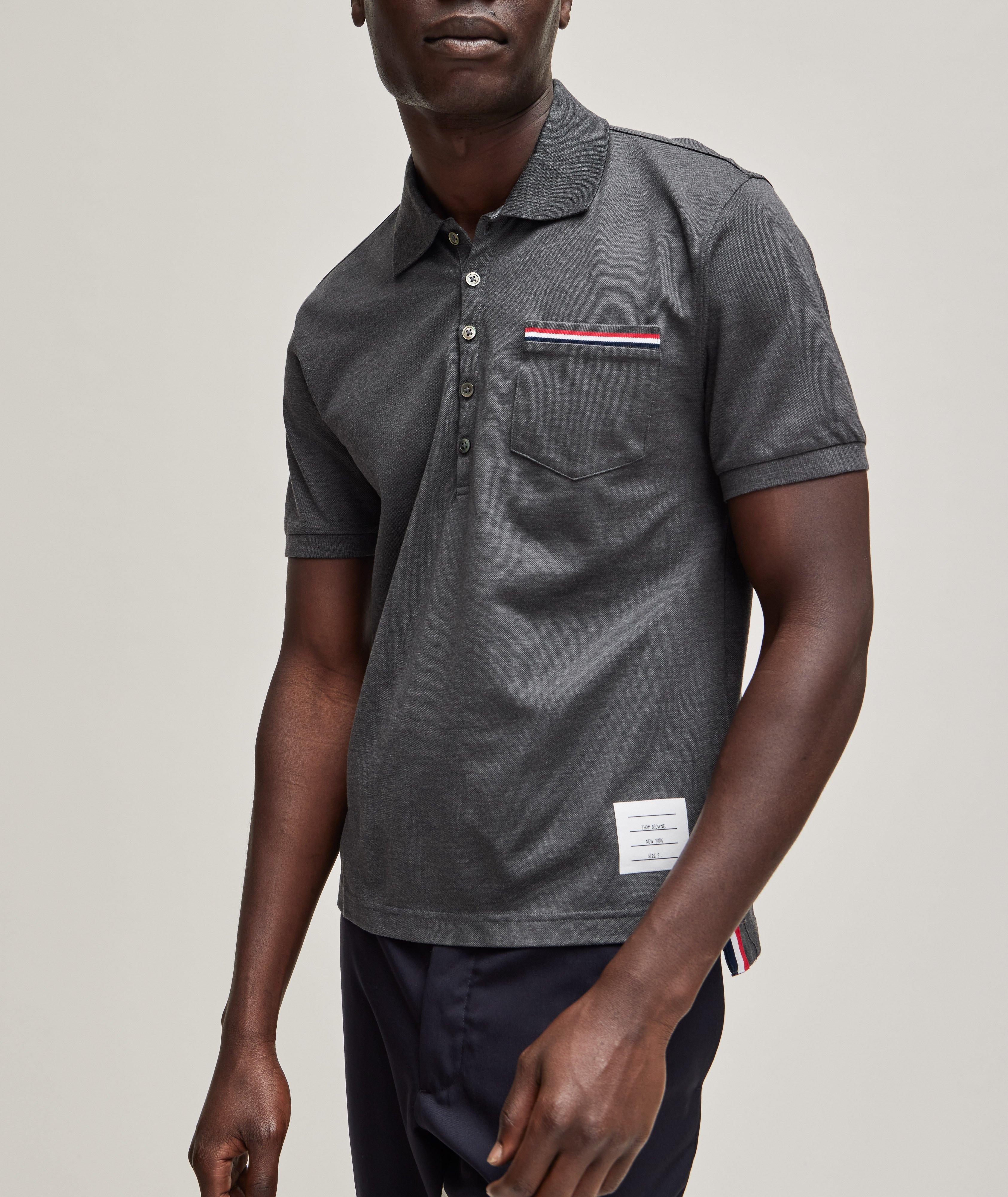 Mercerized Piqué Cotton Polo