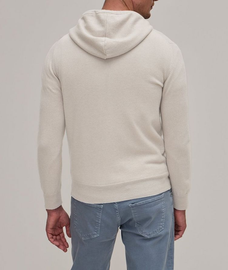 Cashmere Knit Full-Zip Hoodie image 2