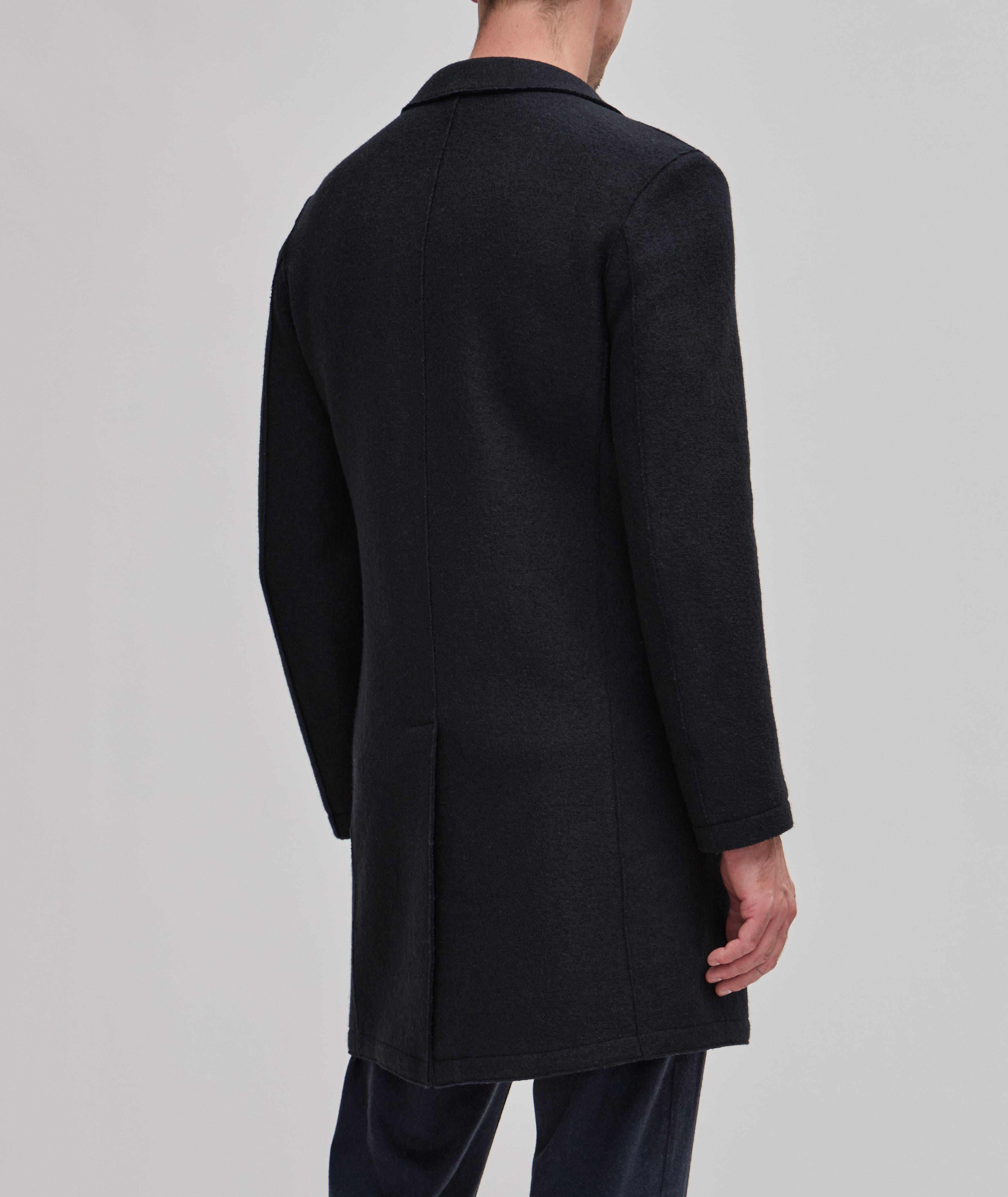 Mens boiled wool on sale coat