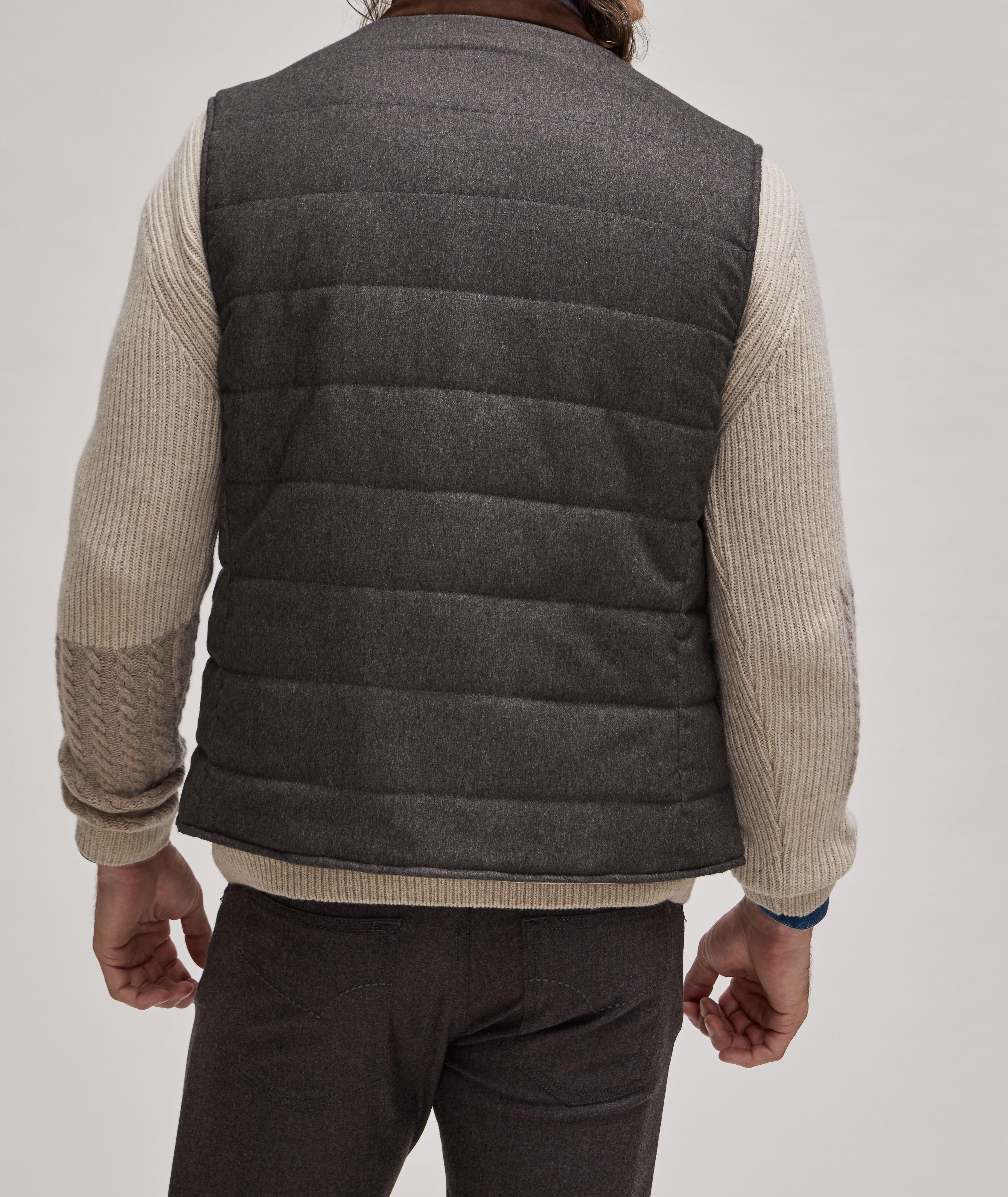 Men's Silk Cashmere Sweater Vest
