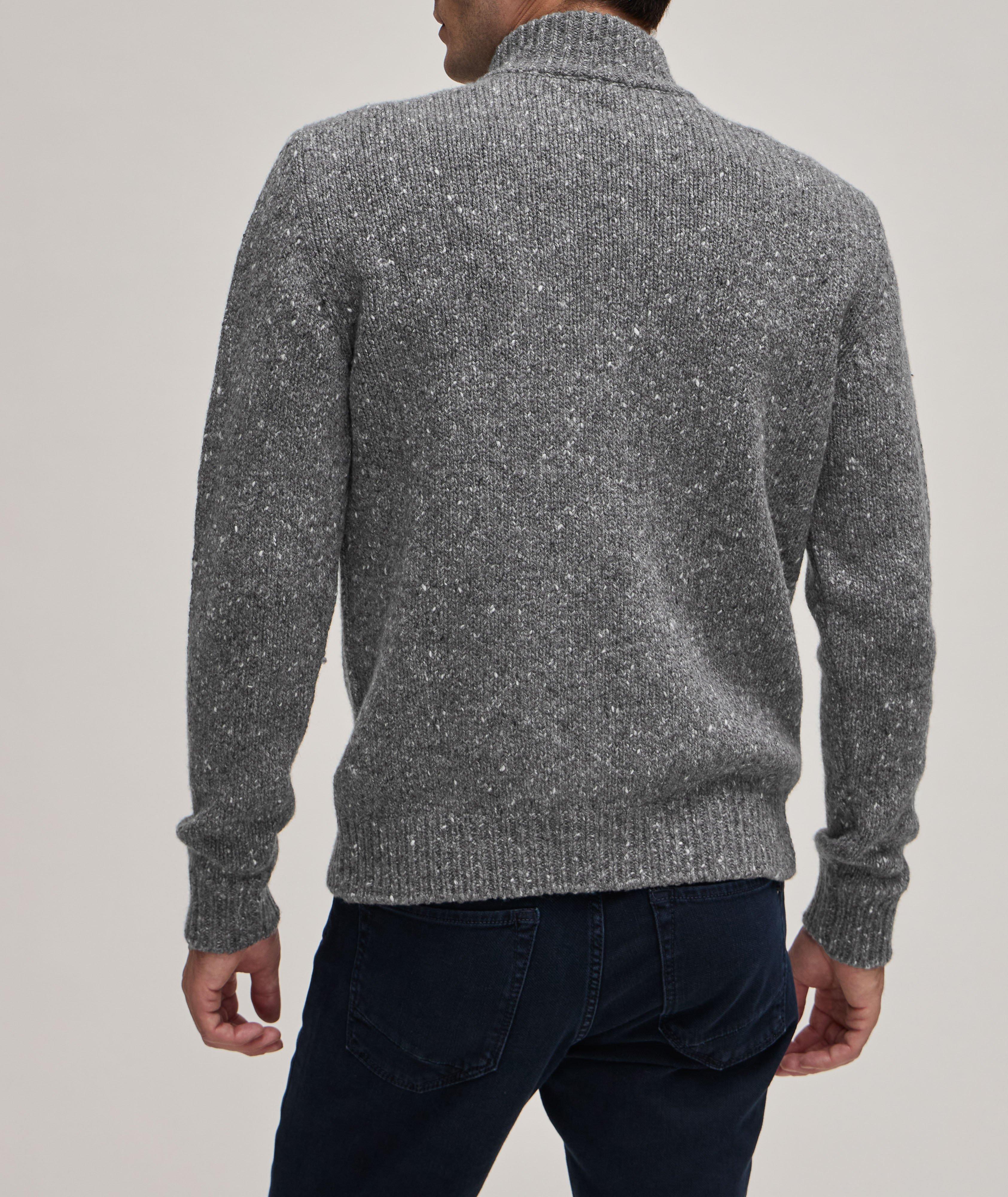 Full-Zip Wool-Blend Sweater image 2