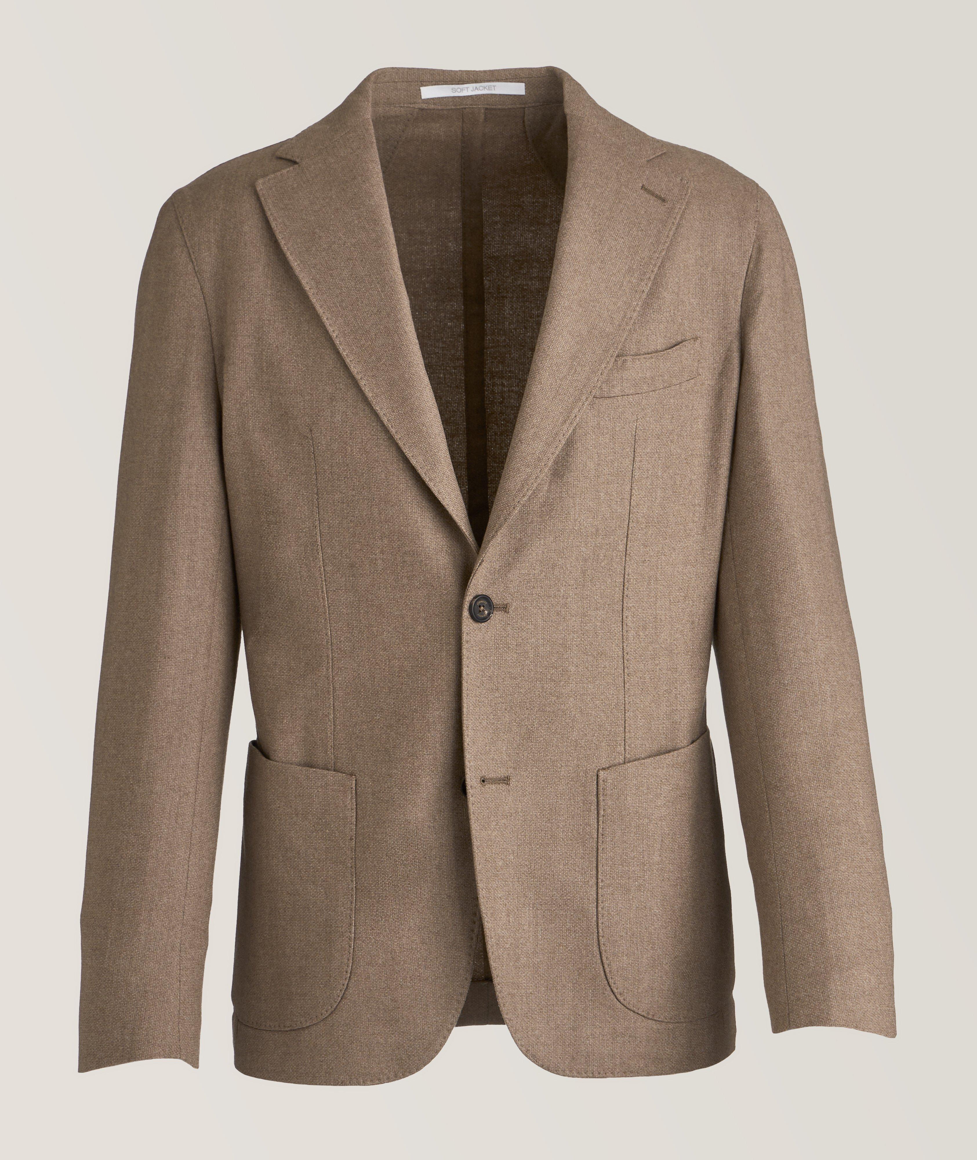 Platinum Wool-Cashmere Soft Jacket image 0