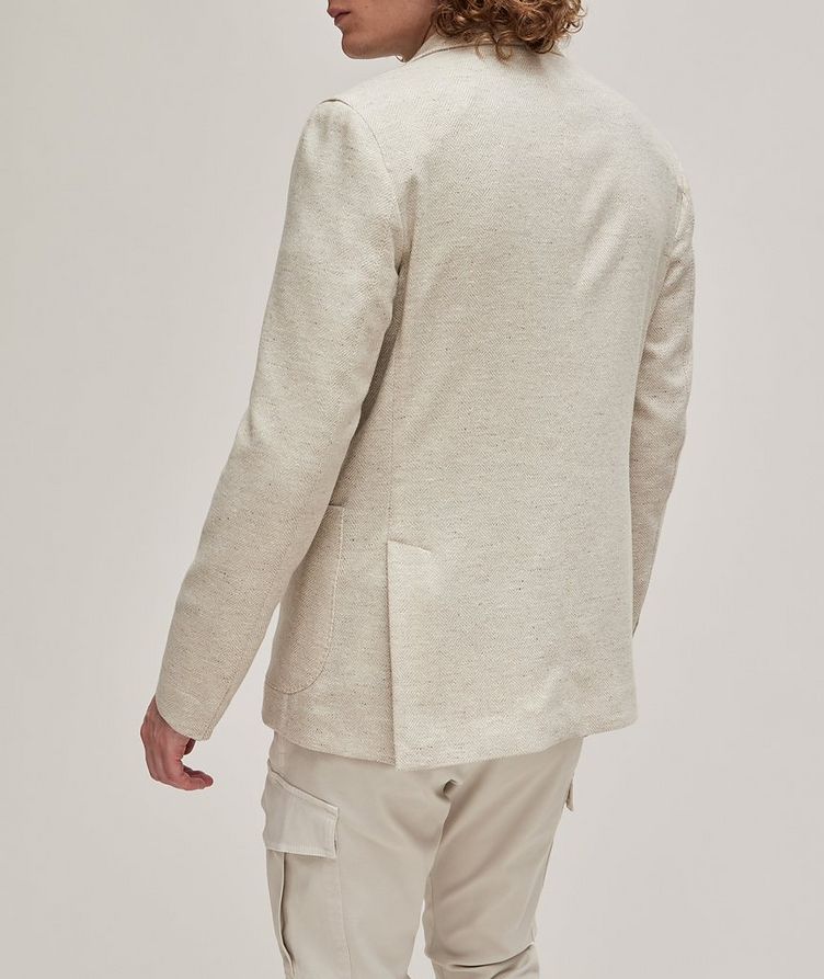 Platinum Herringbone Wool-Cashmere Soft Jacket image 2