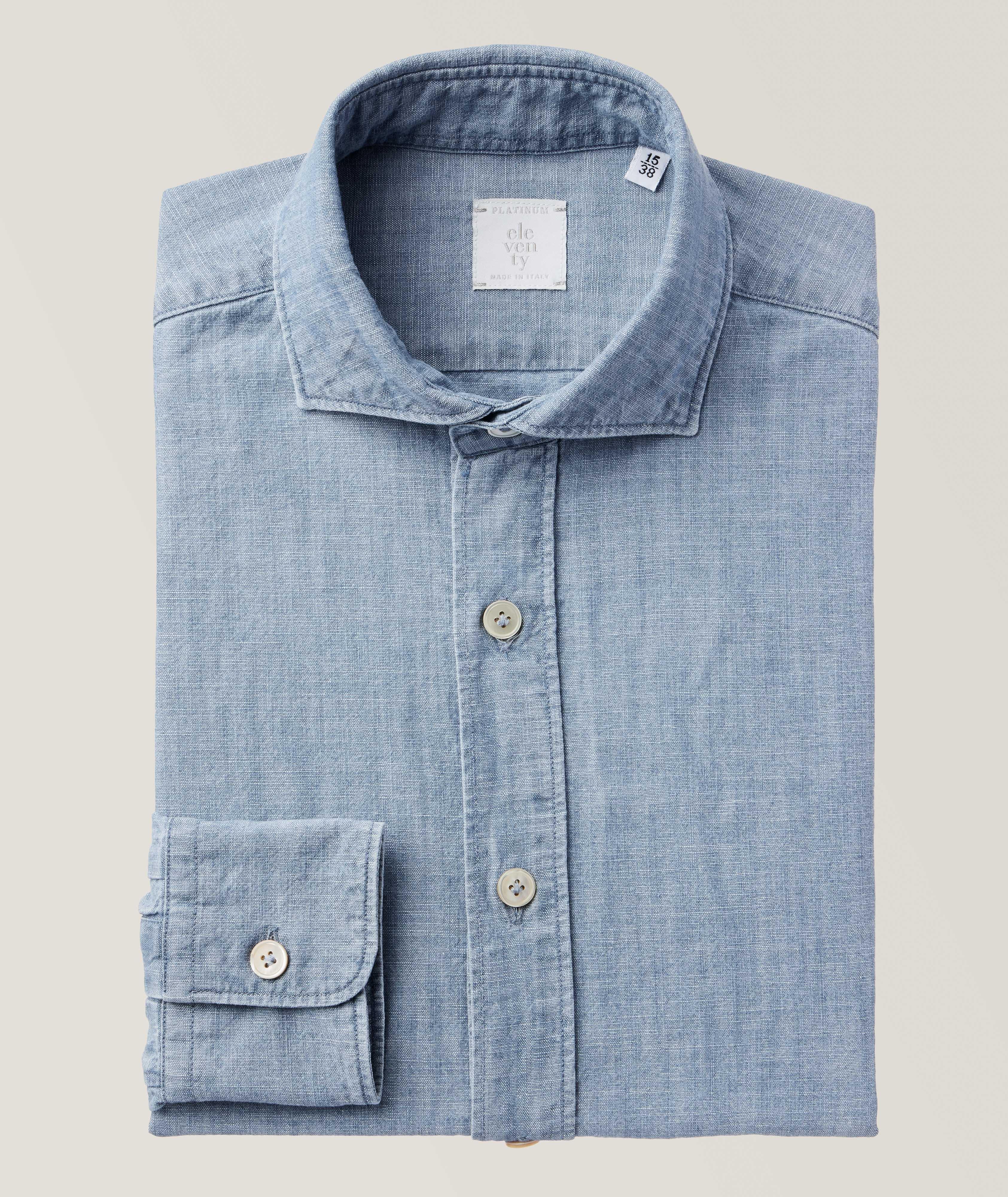 Chemise décontractée en denim image 0