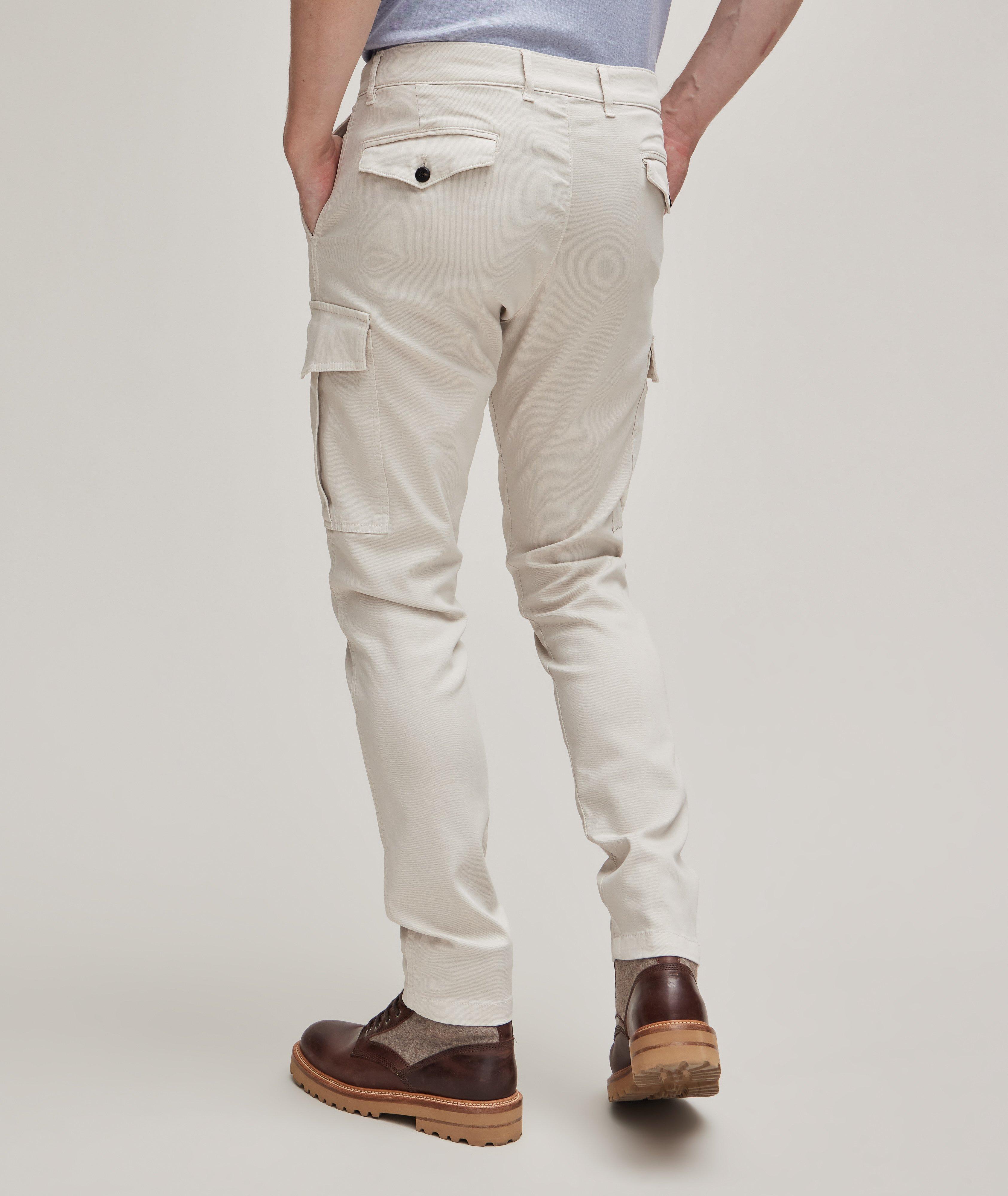 Stretch-Cotton Cargo Pants image 3