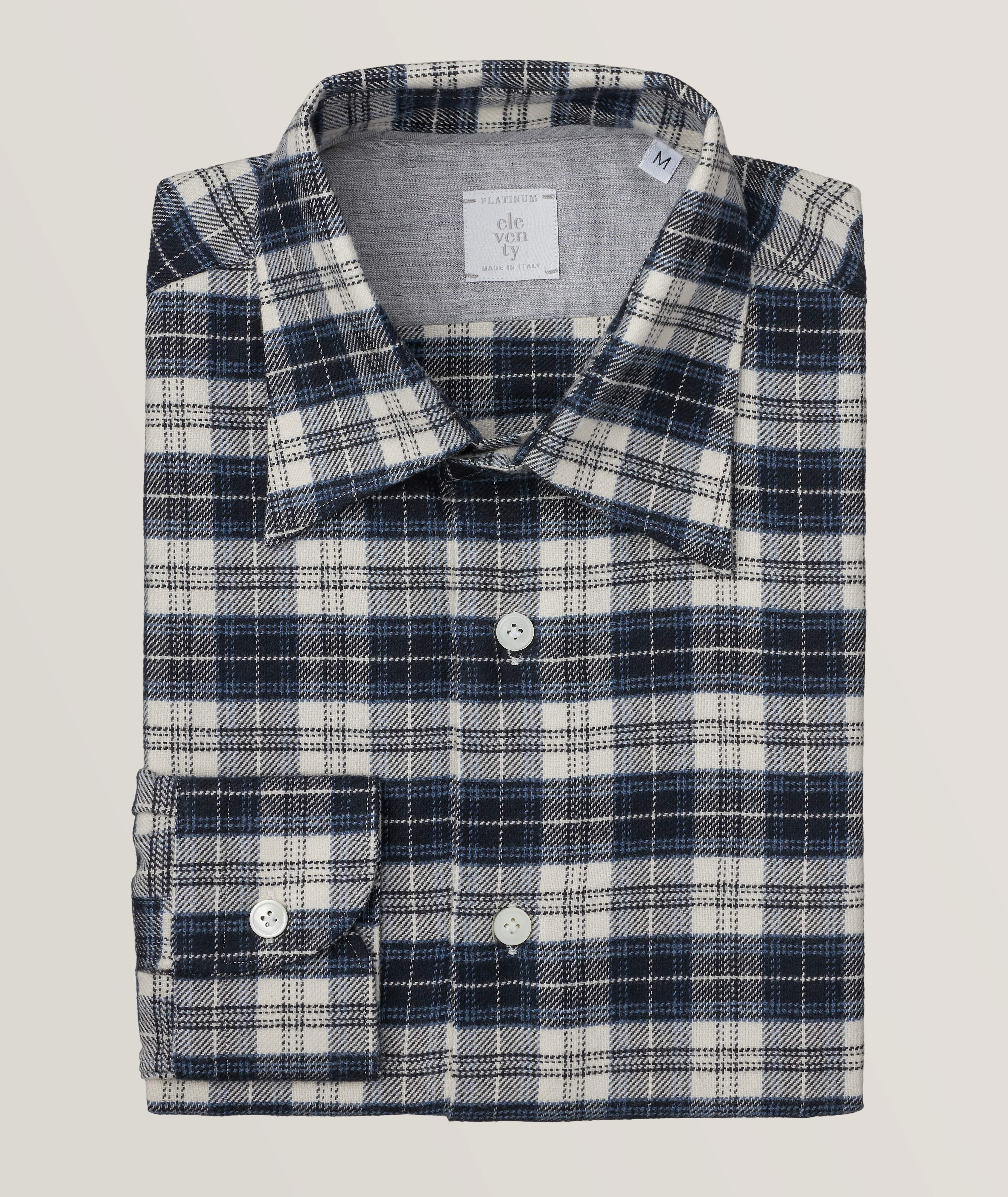 Platinum Collection Plaid Cotton Flannel Shirt image 0