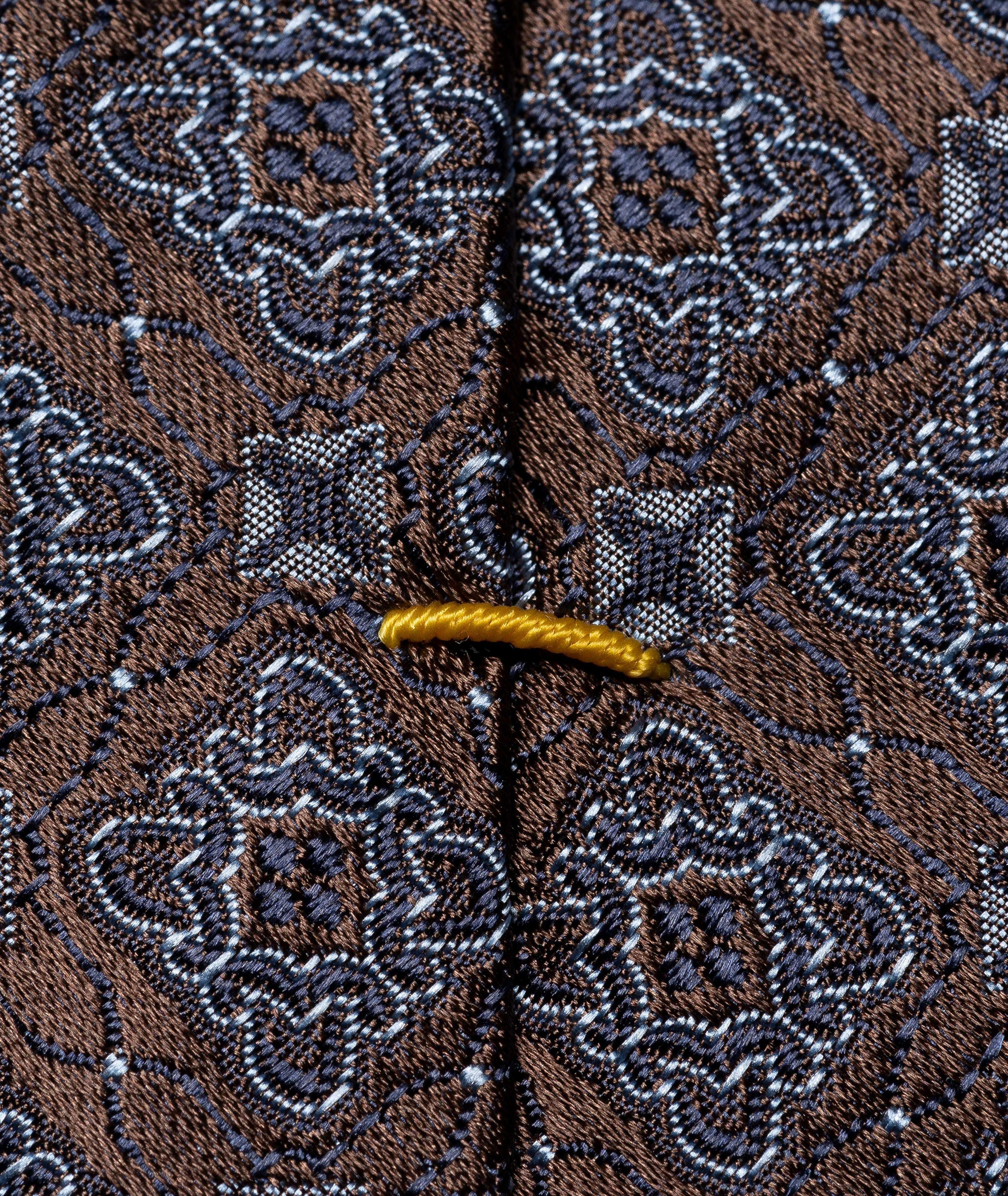 Cravate en soie à motif image 1