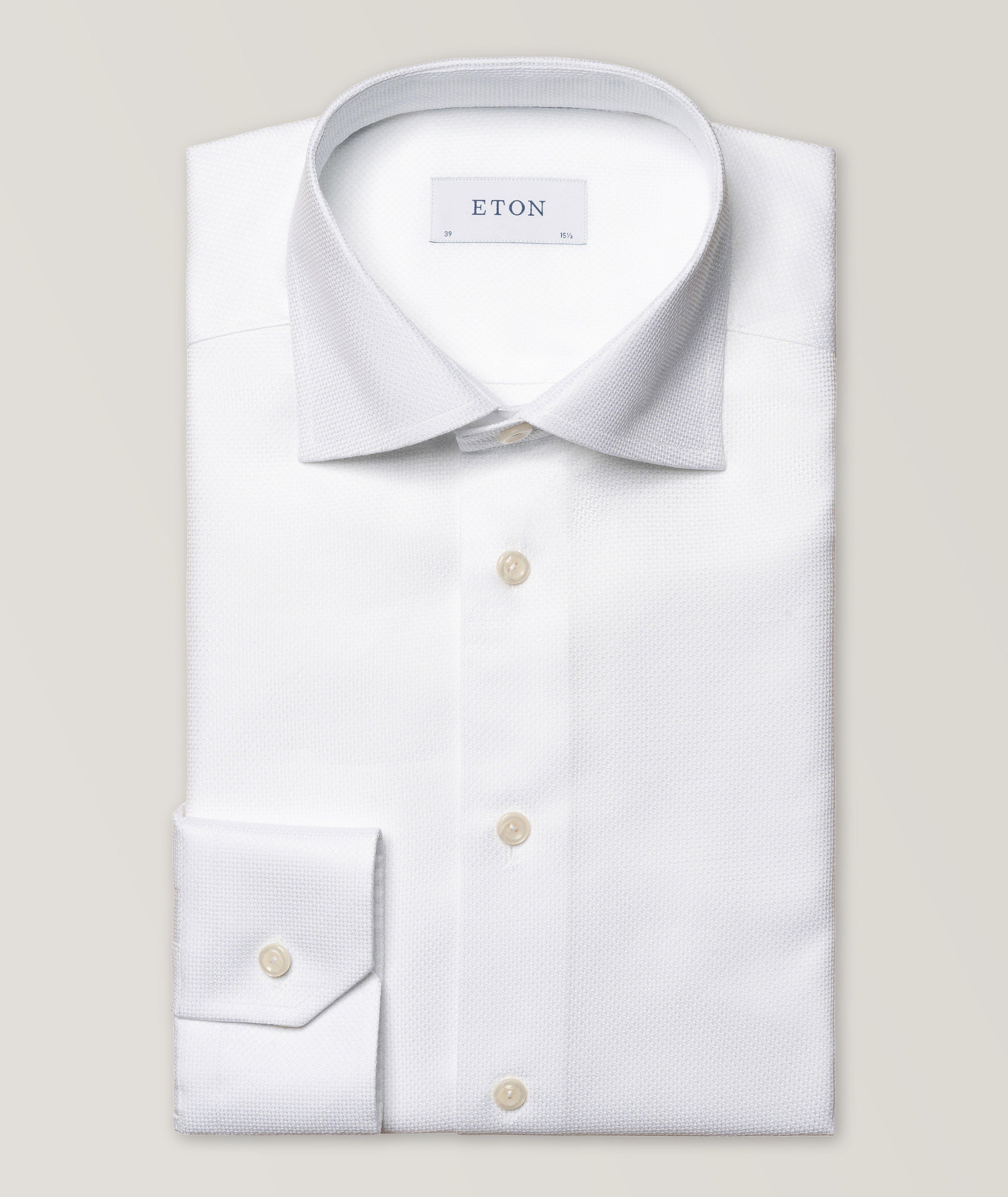 Slim Fit Cotton-Tencel Dress Shirt