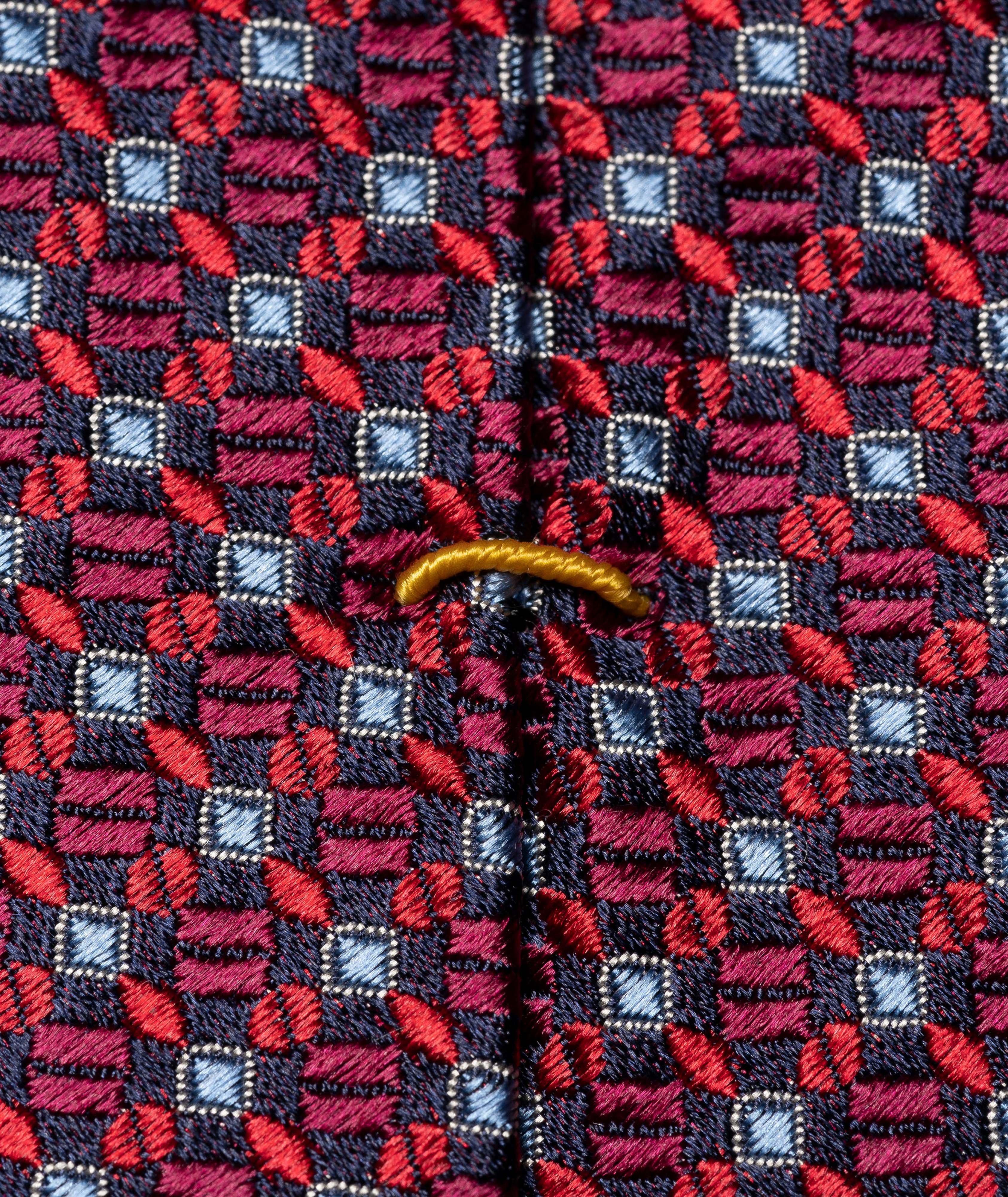 Geometric Silk Tie image 1