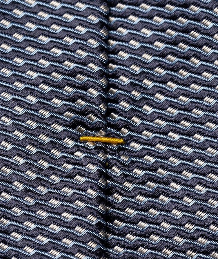 Geometric Silk Tie image 1