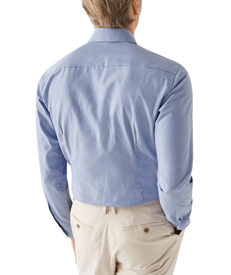 Slim Fit Grid Cotton-Blend Shirt image 2
