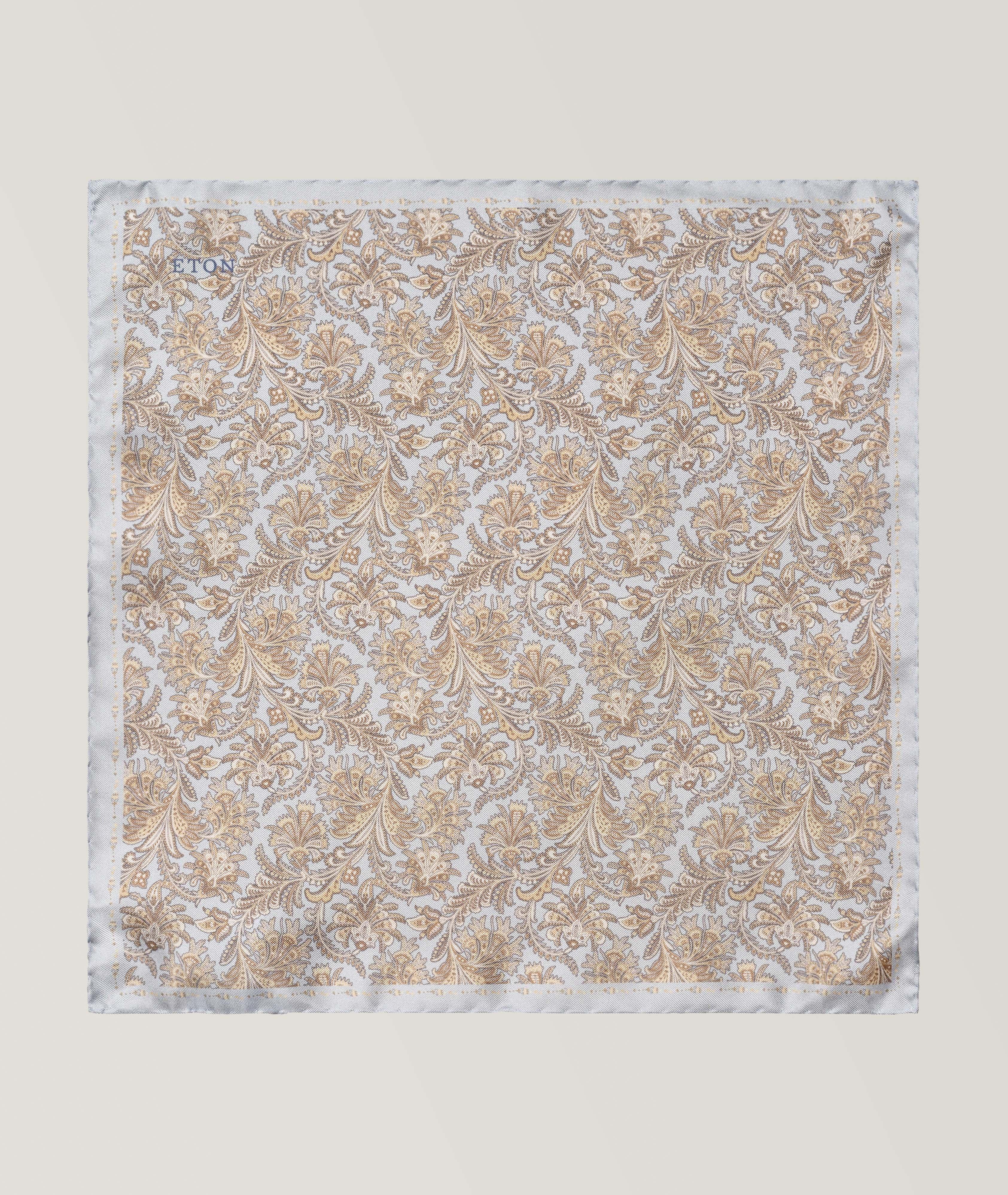Paisley Silk Pocket Square image 0