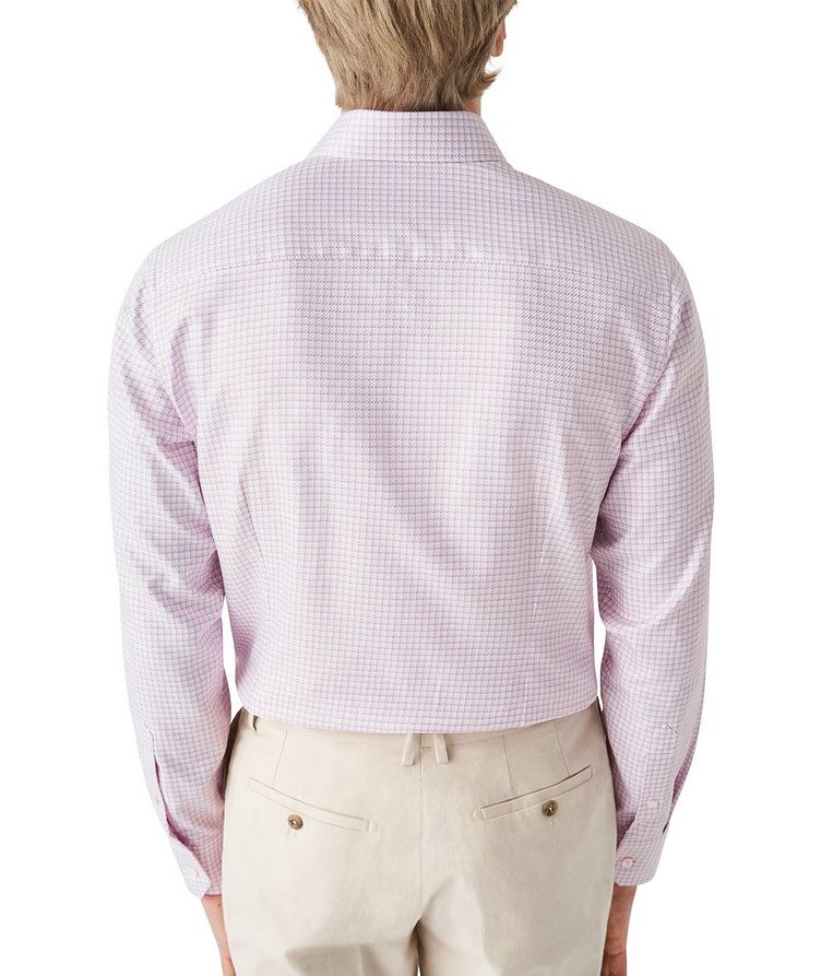 Slim Fit Houndstooth Check Twill Shirt image 2