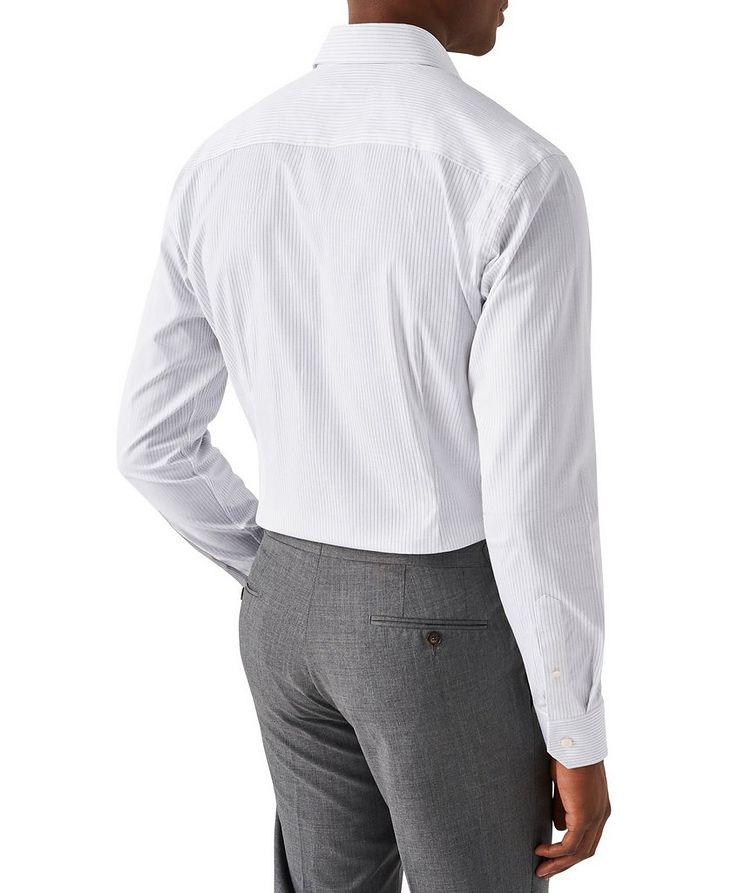 Slim Fit Striped Signature Twill Dress Shirt image 2