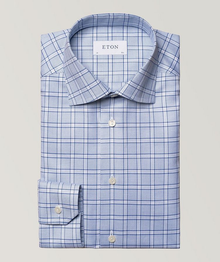 Contemporary Fit Check Signature Twill Shirt image 0