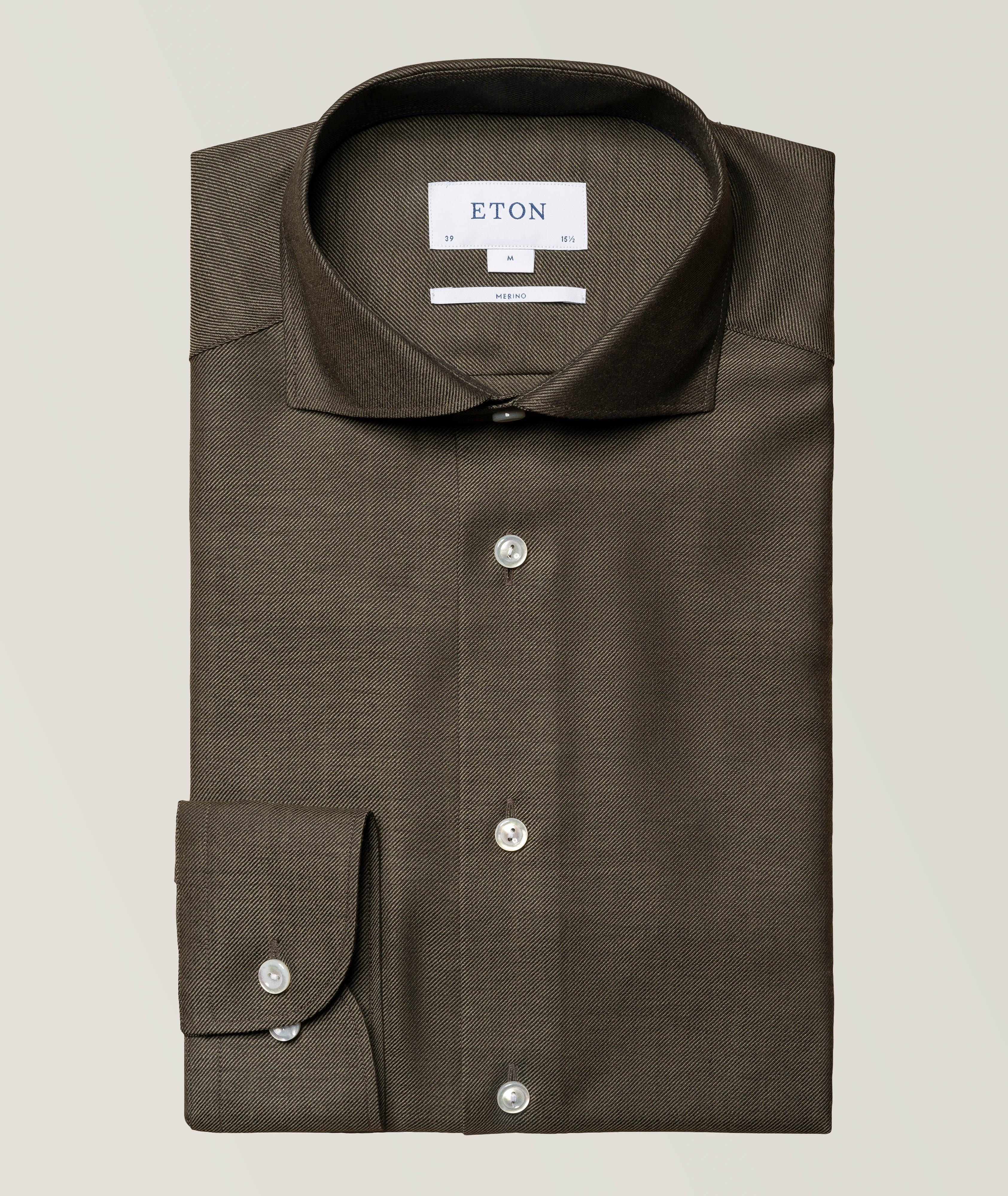 Contemporary Fit Merino Wool Shirt image 0