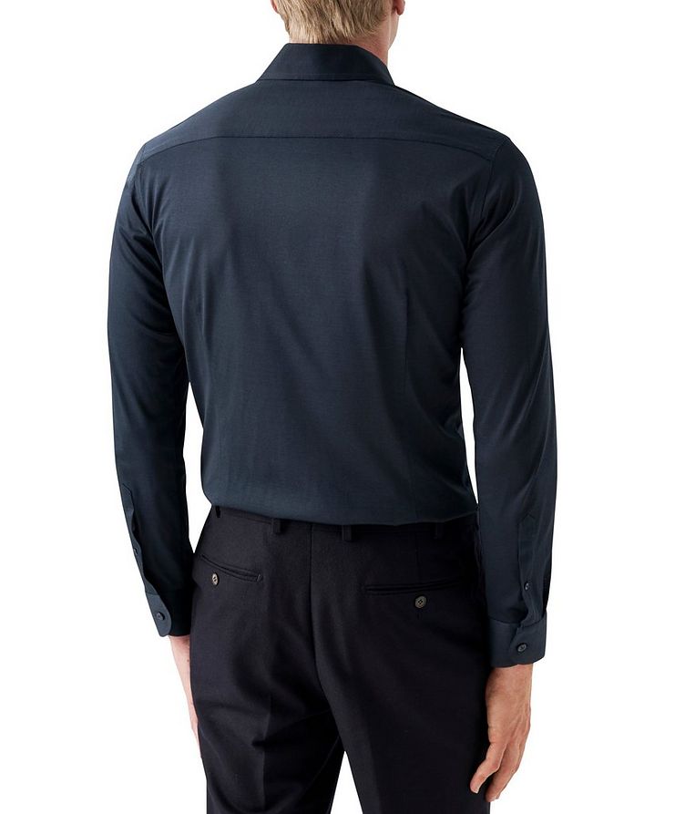 Slim Fit Solid Jersey Cotton Sport Shirt image 2