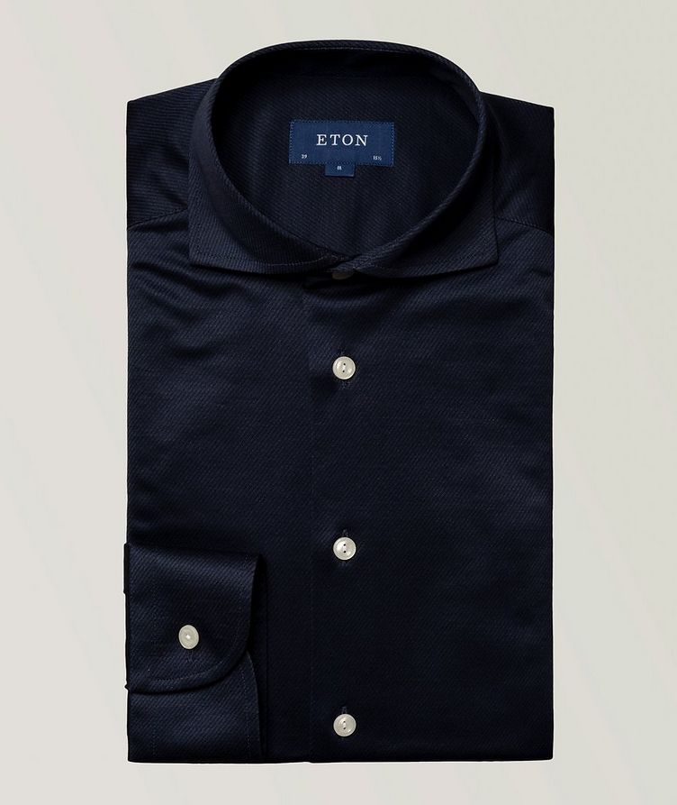 Chemise décontractée en tricot King de coupe amincie image 0