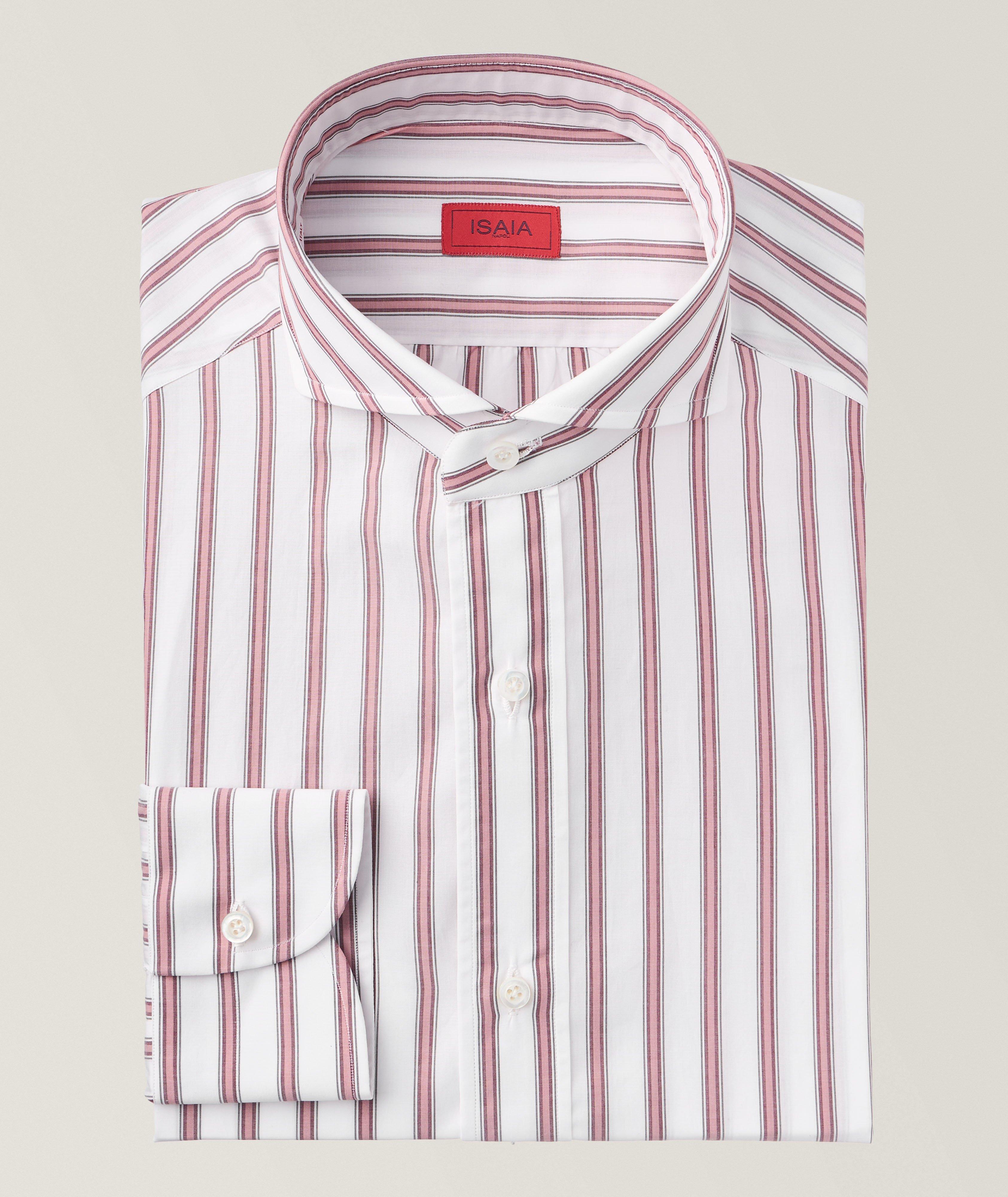 Wide Striped Dress Shirt  image 0