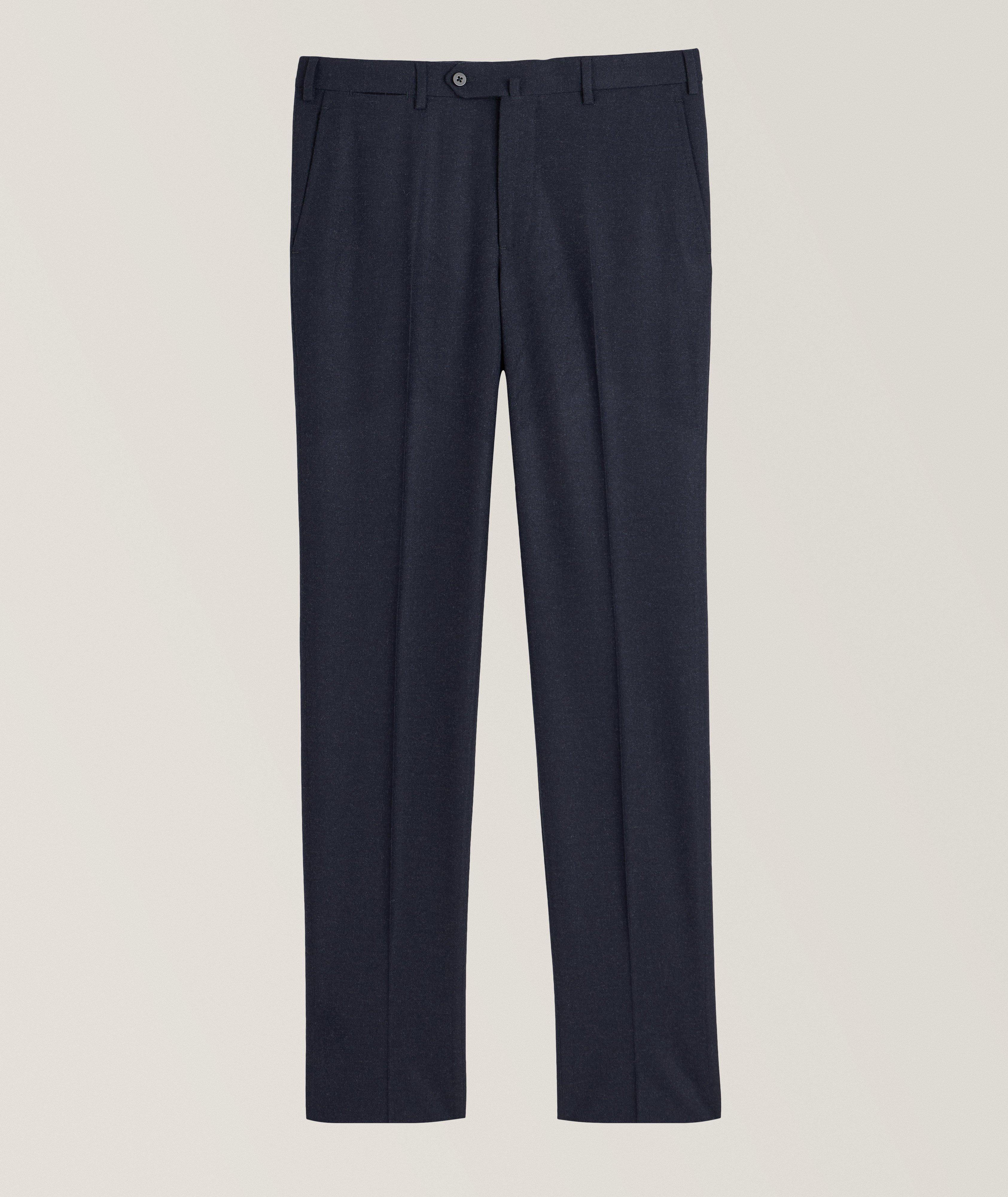 Flannel Wool-Blend Pants image 0