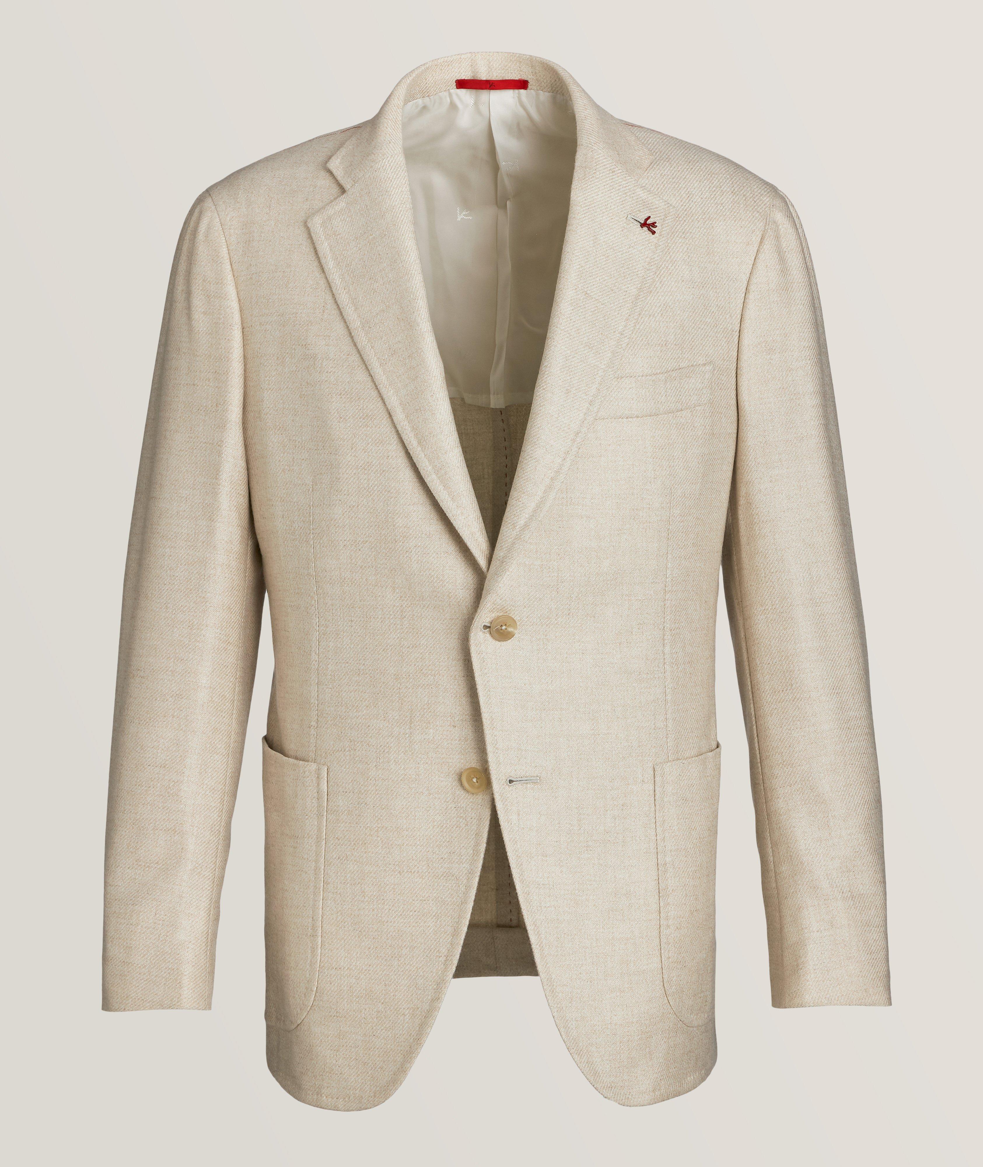 Domenico Cashmere Twill Sport Jacket image 0