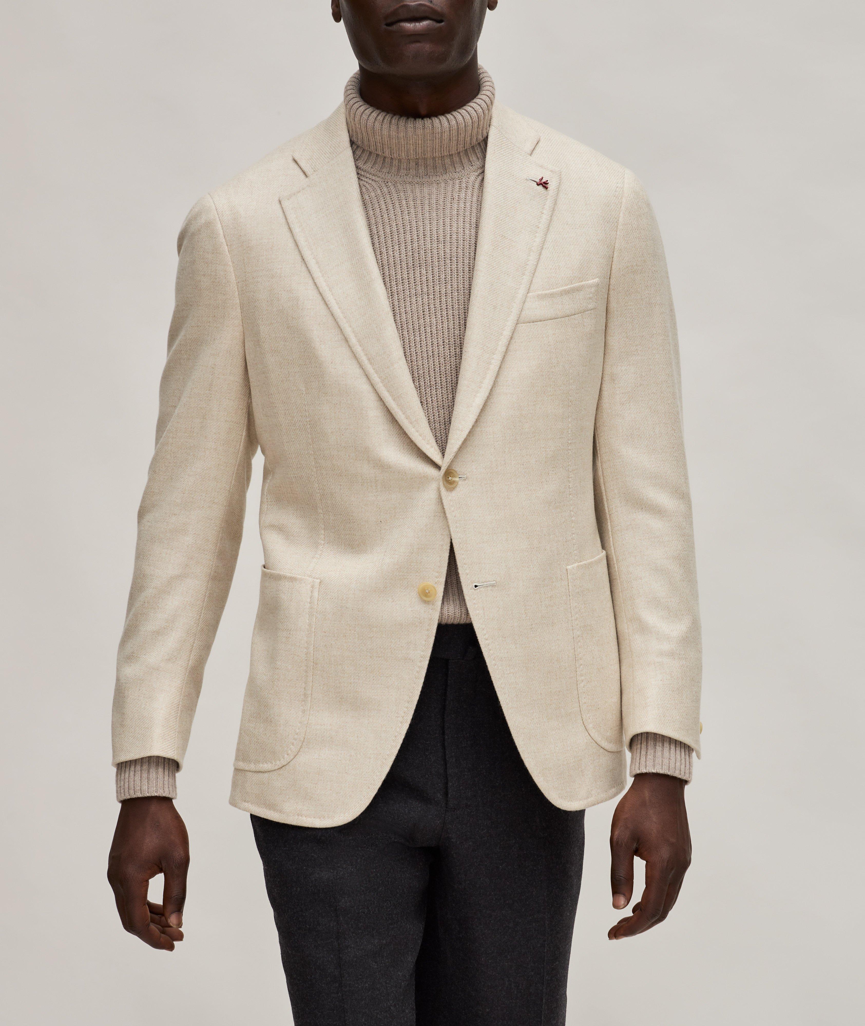 Domenico Cashmere Twill Sport Jacket image 1
