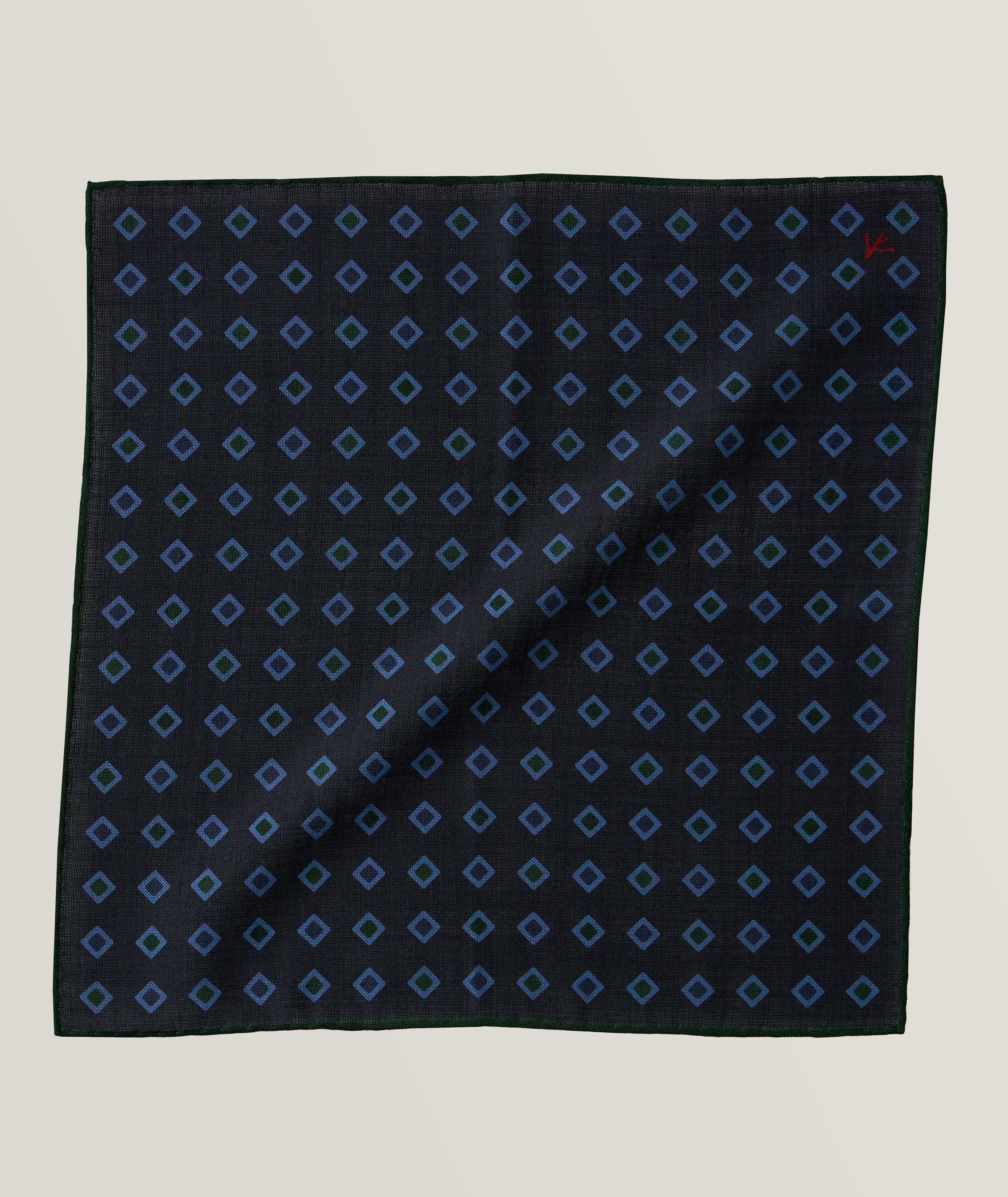 Motif Wool Pocket Square image 0