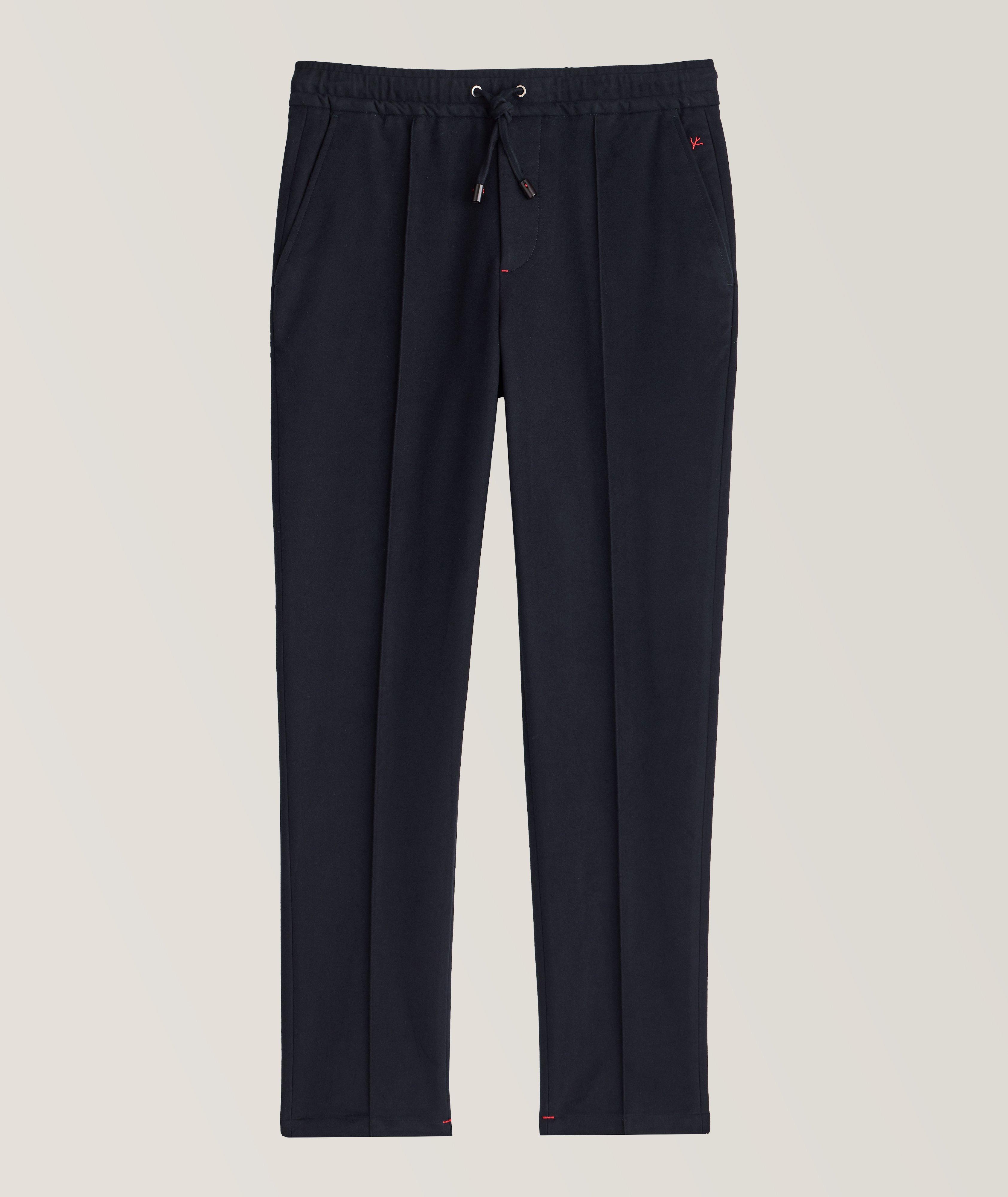 Isaia Pantalon en coton extensible