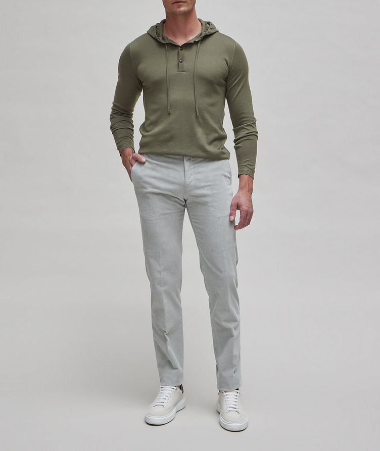 Cashmere-Silk Hooded Sweater image 3