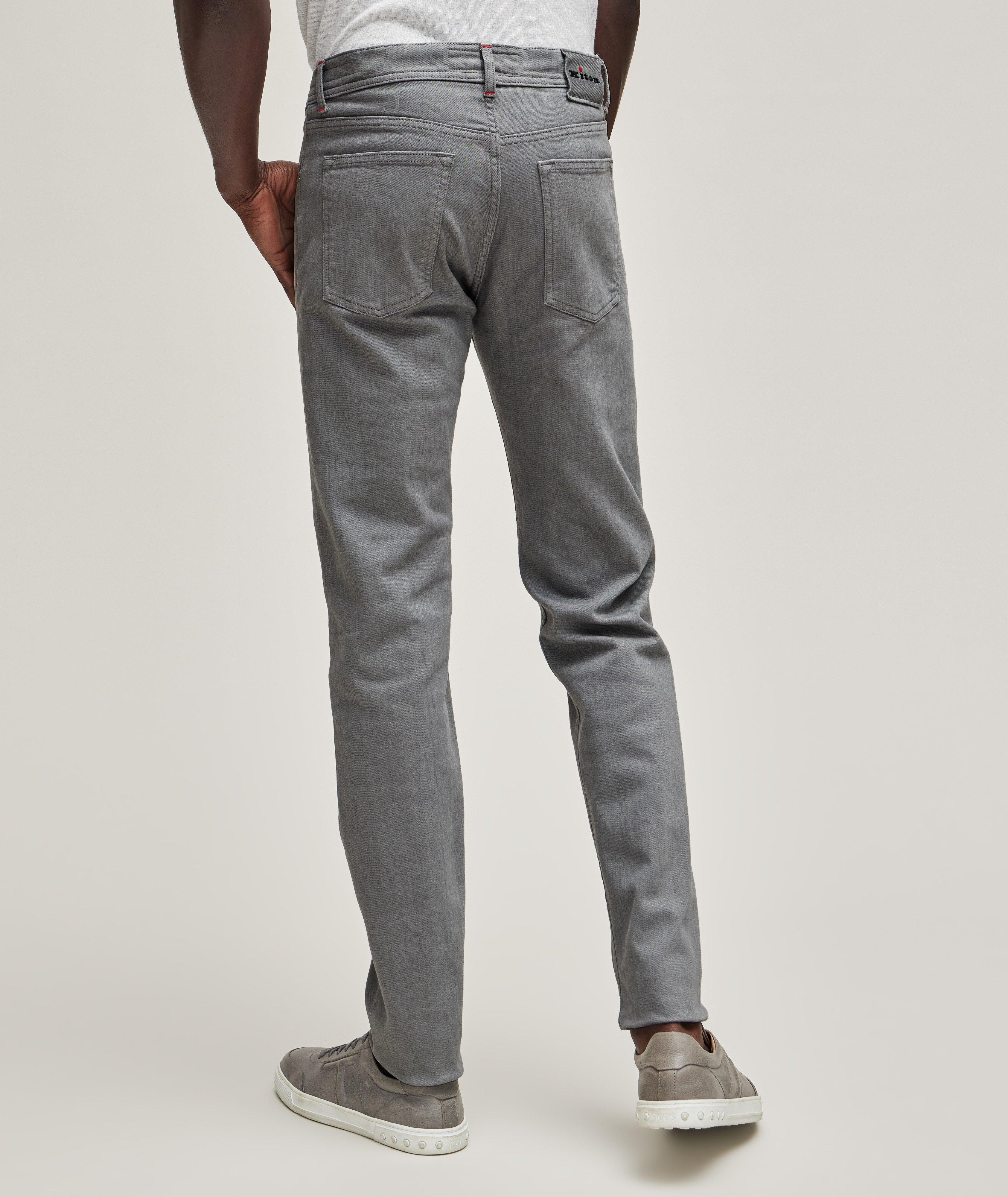 Kiton Kurabo Spun Five-Pocket Cotton-Stretch Pants | Jeans | Harry Rosen