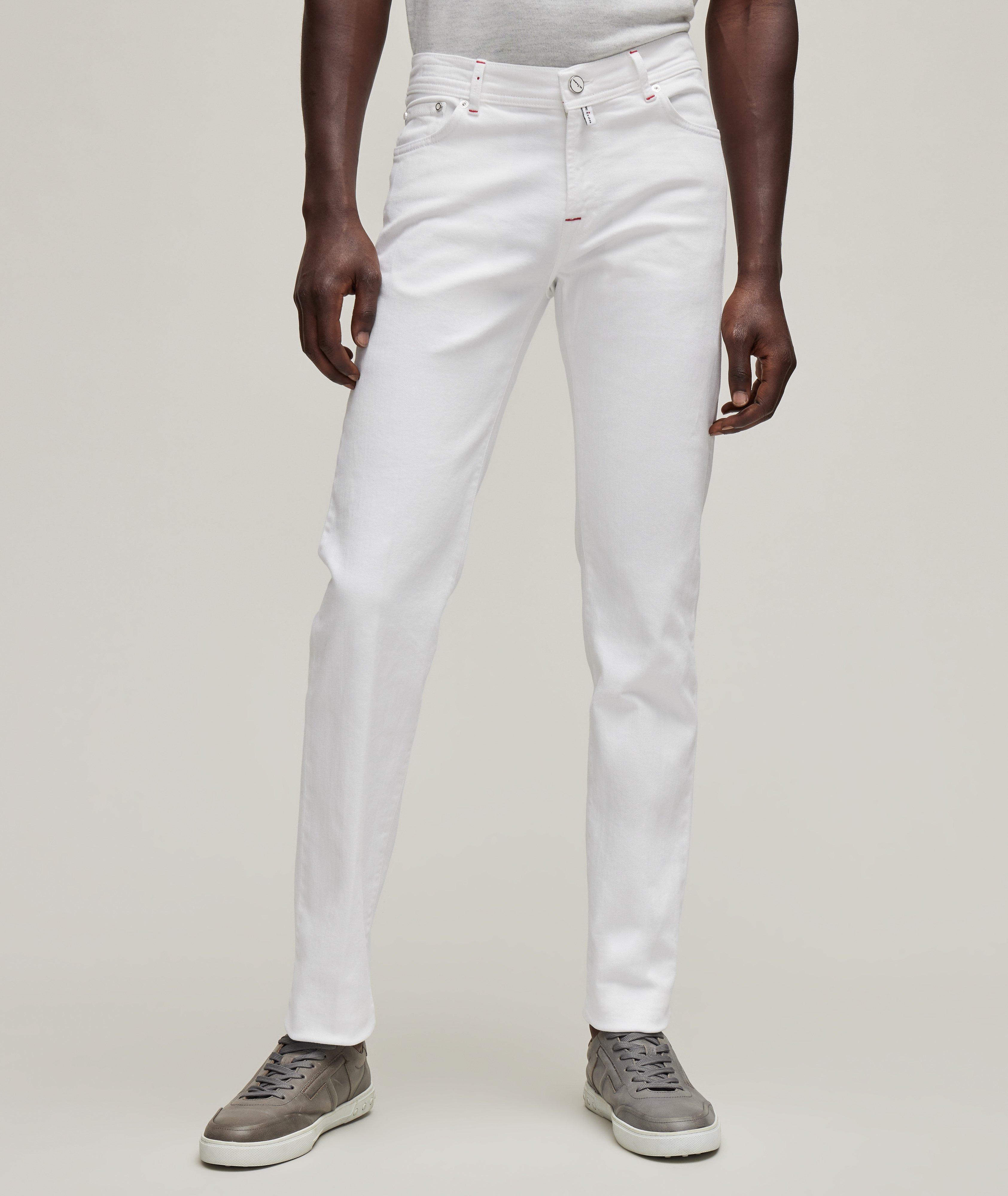 Five-Pocket Stretch-Cotton Jeans image 2